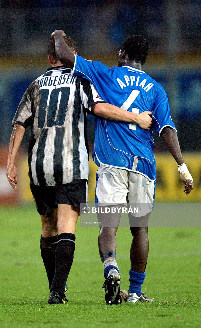 Jorgensen och Appiah, Brescia