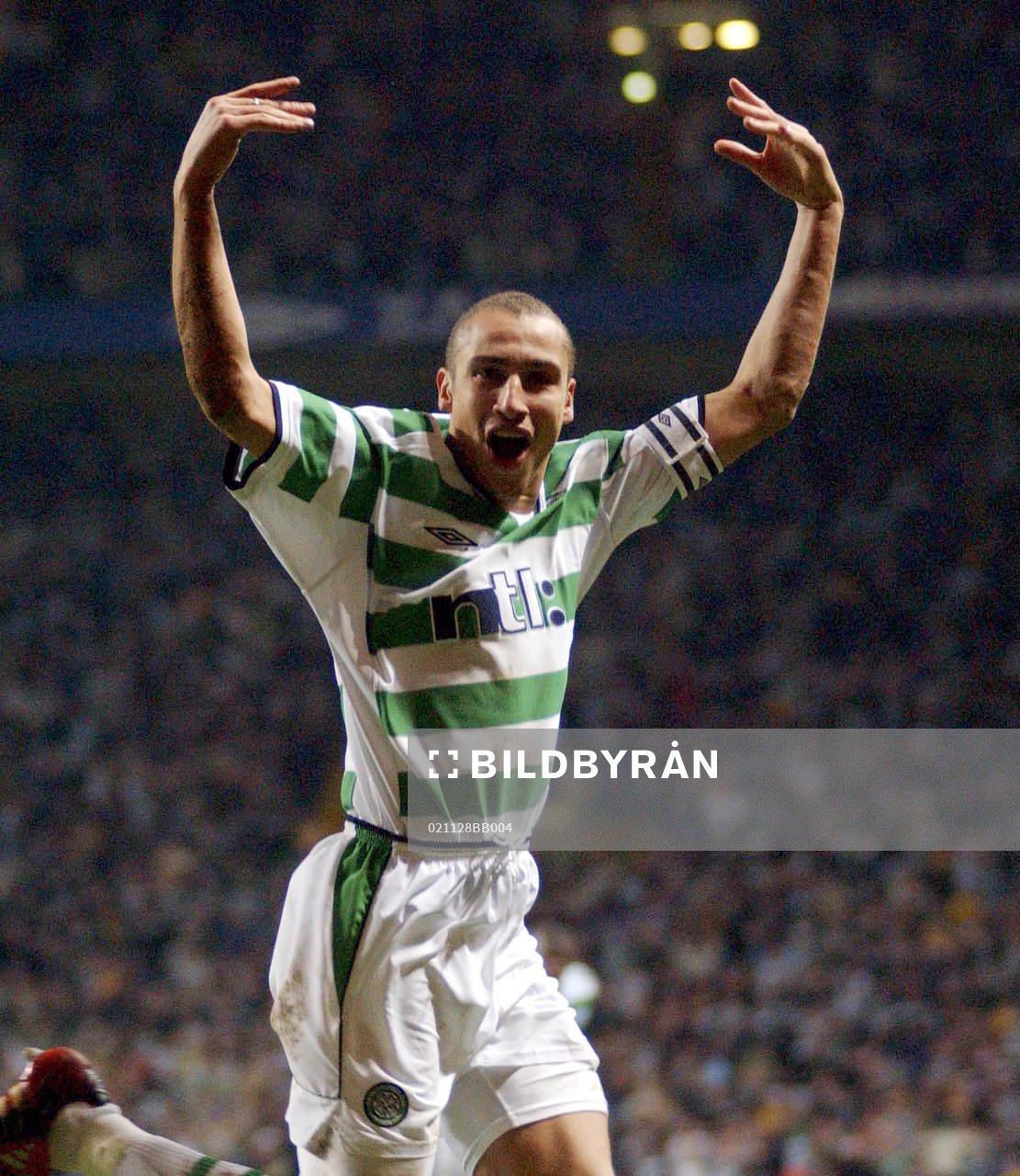 Henrik Larsson, Celtic, jubel, glädje
