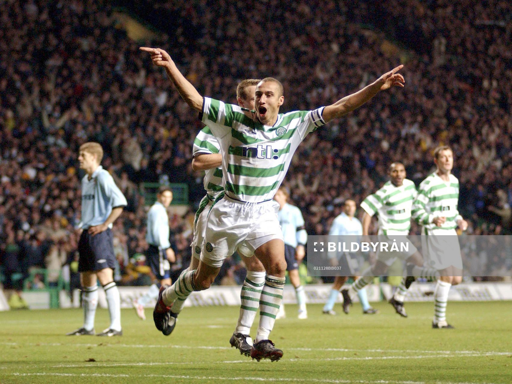 Henrik Larsson, Celtic, jubel, glädje