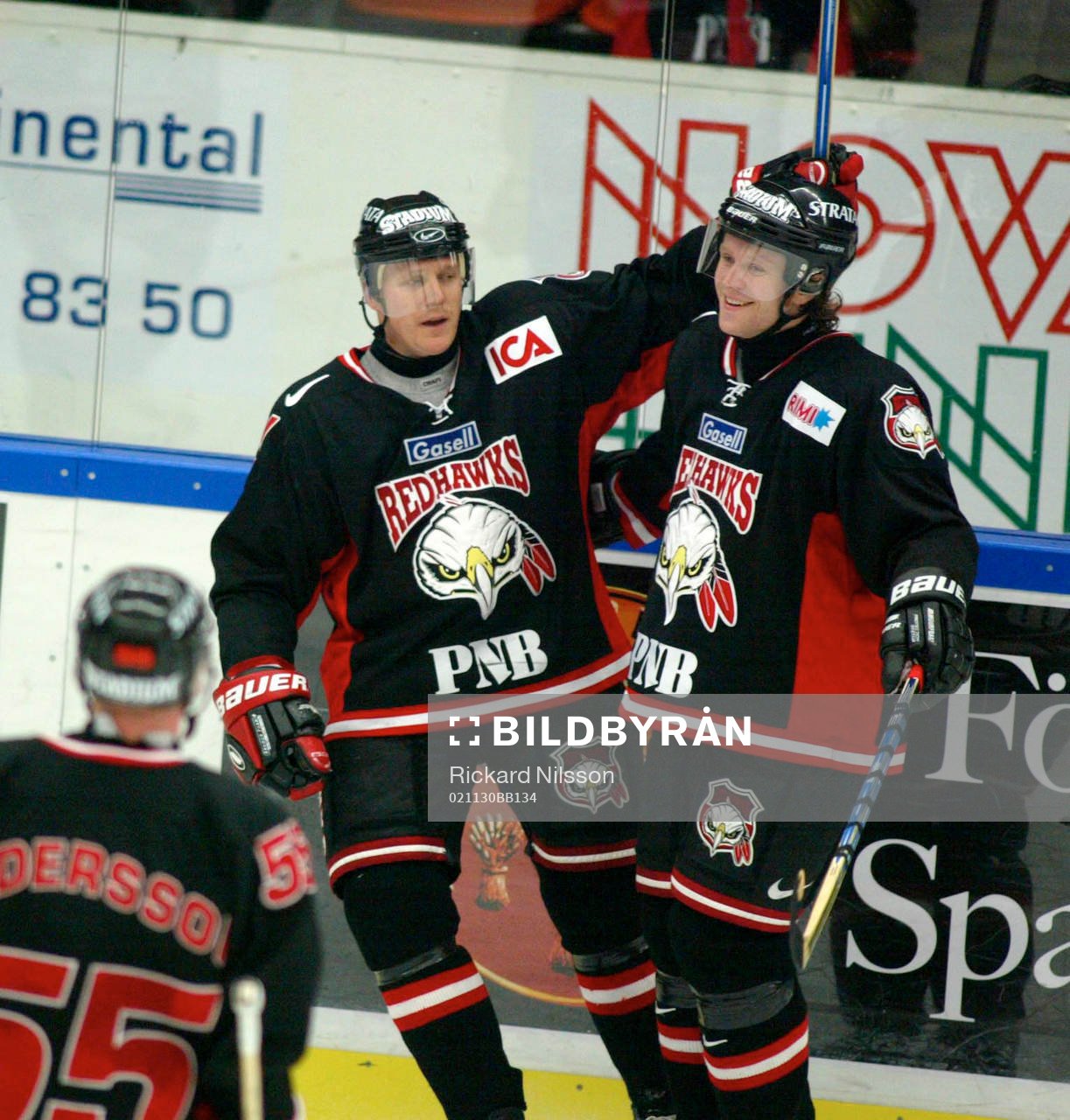 Jesper Mattsson, Malmö, (t.vänster) och David Petrasek