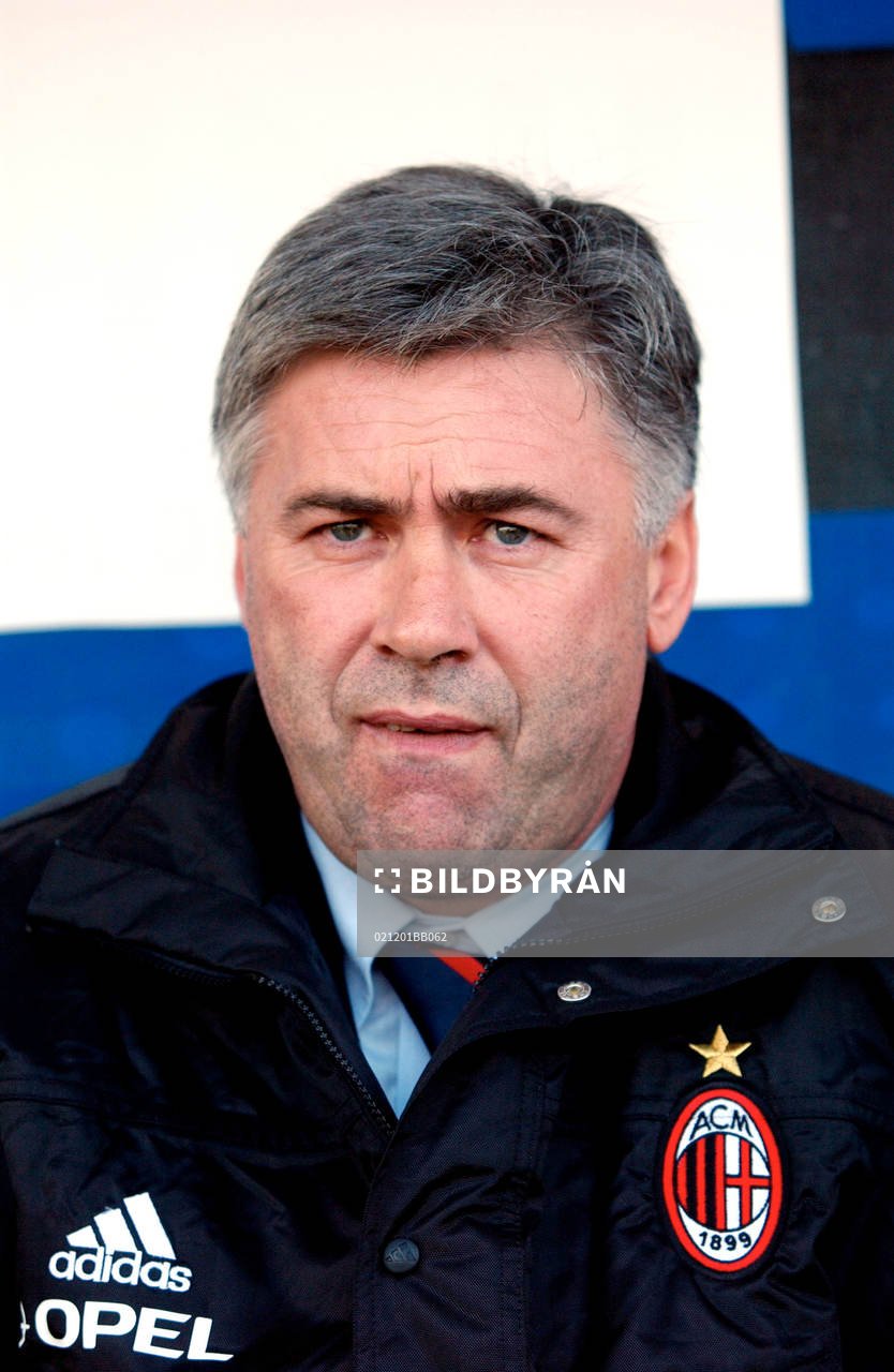  Ancelotti, Milan, tränare.