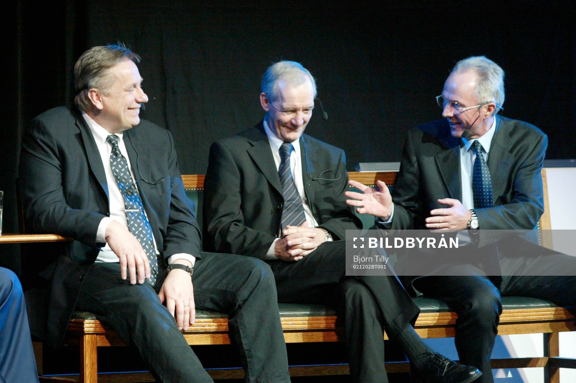 Fotboll, Plantskolan: Förbundskaptenerna Tommy Söderberg, Sverige, Tord Grip och Sven-Göran Eriksson, England.