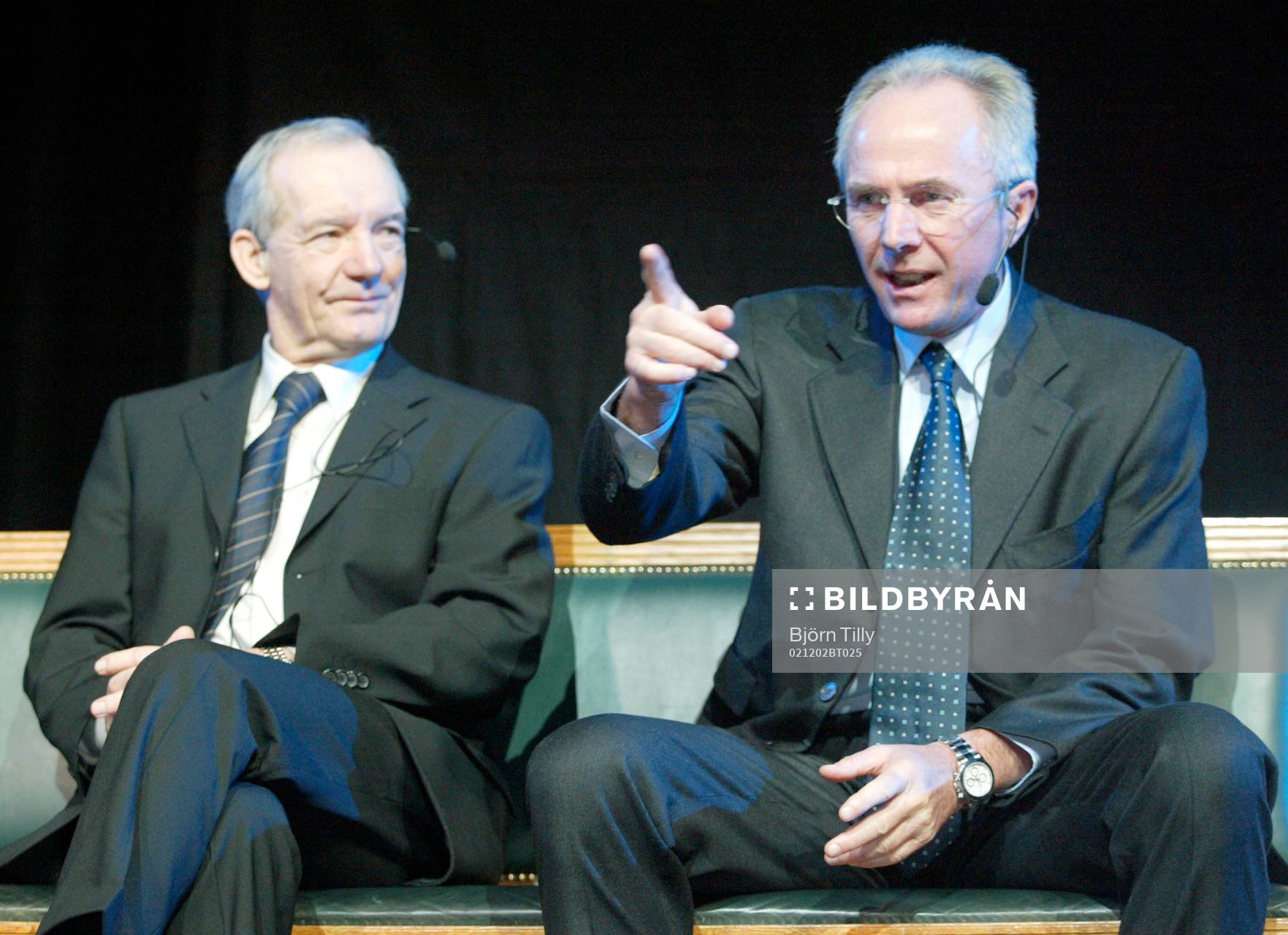 Tord Grip och Sven-Göran Eriksson (Svennis, Sven Göran