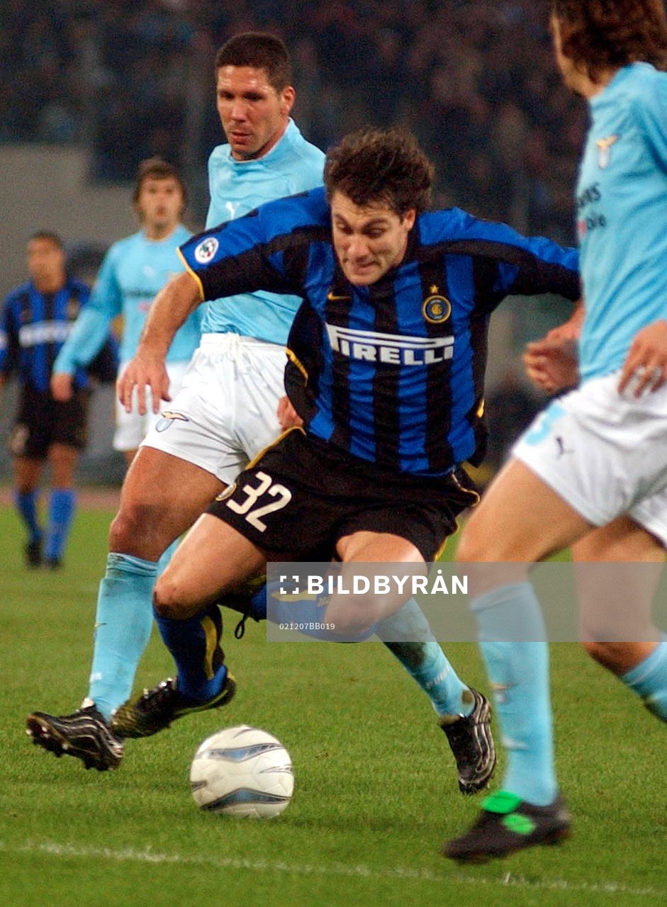 Vieri, Inter och Simeone, Lazio