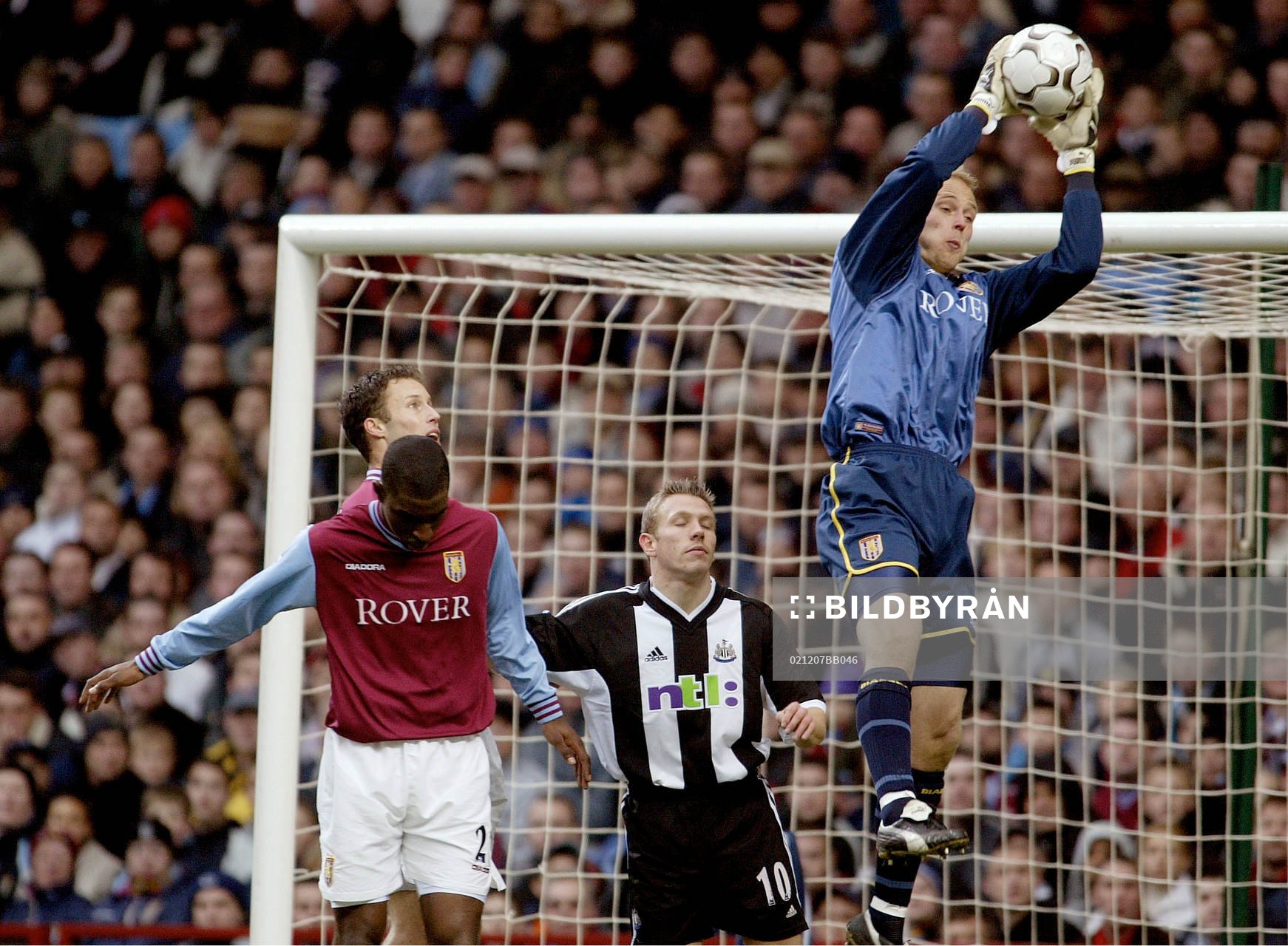 Fotboll, engelsk,  Premier League , Aston Villa - Newcastle