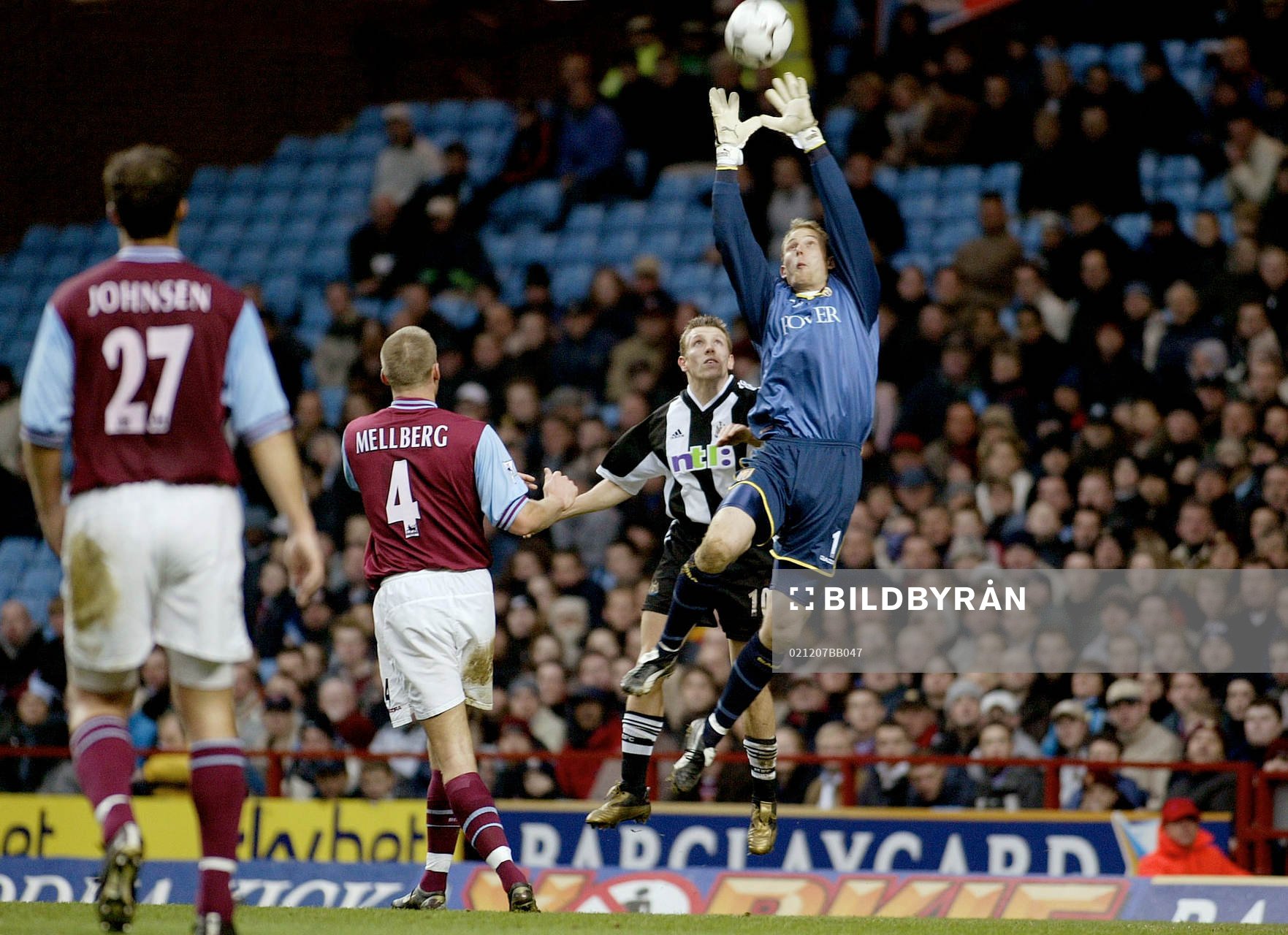 Fotboll, engelsk,  Premier League , Aston Villa - Newcastle