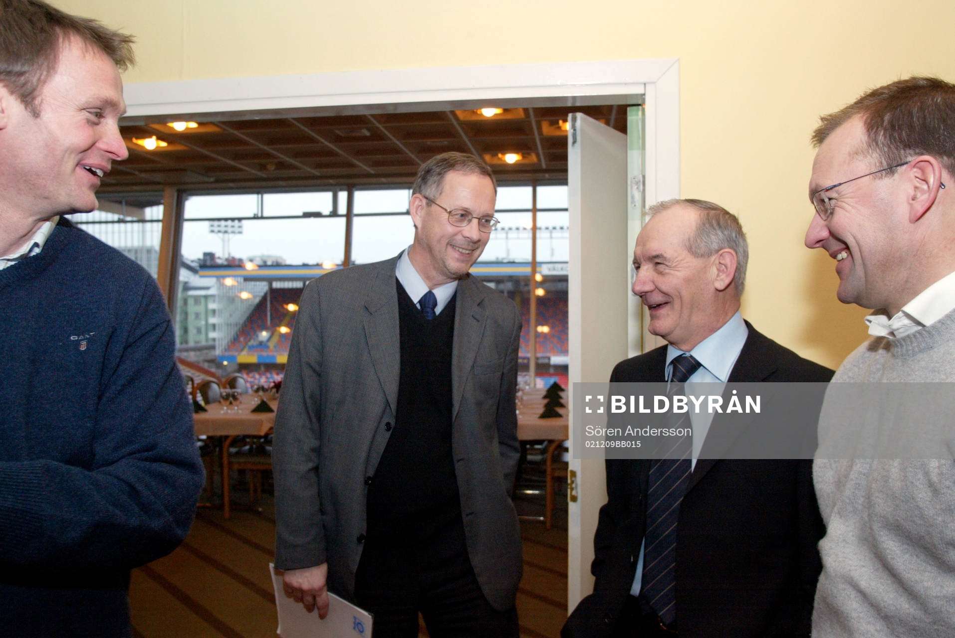 Torbjörn Nilsson, Lars Lagerbäck, Tord Grip och Stig