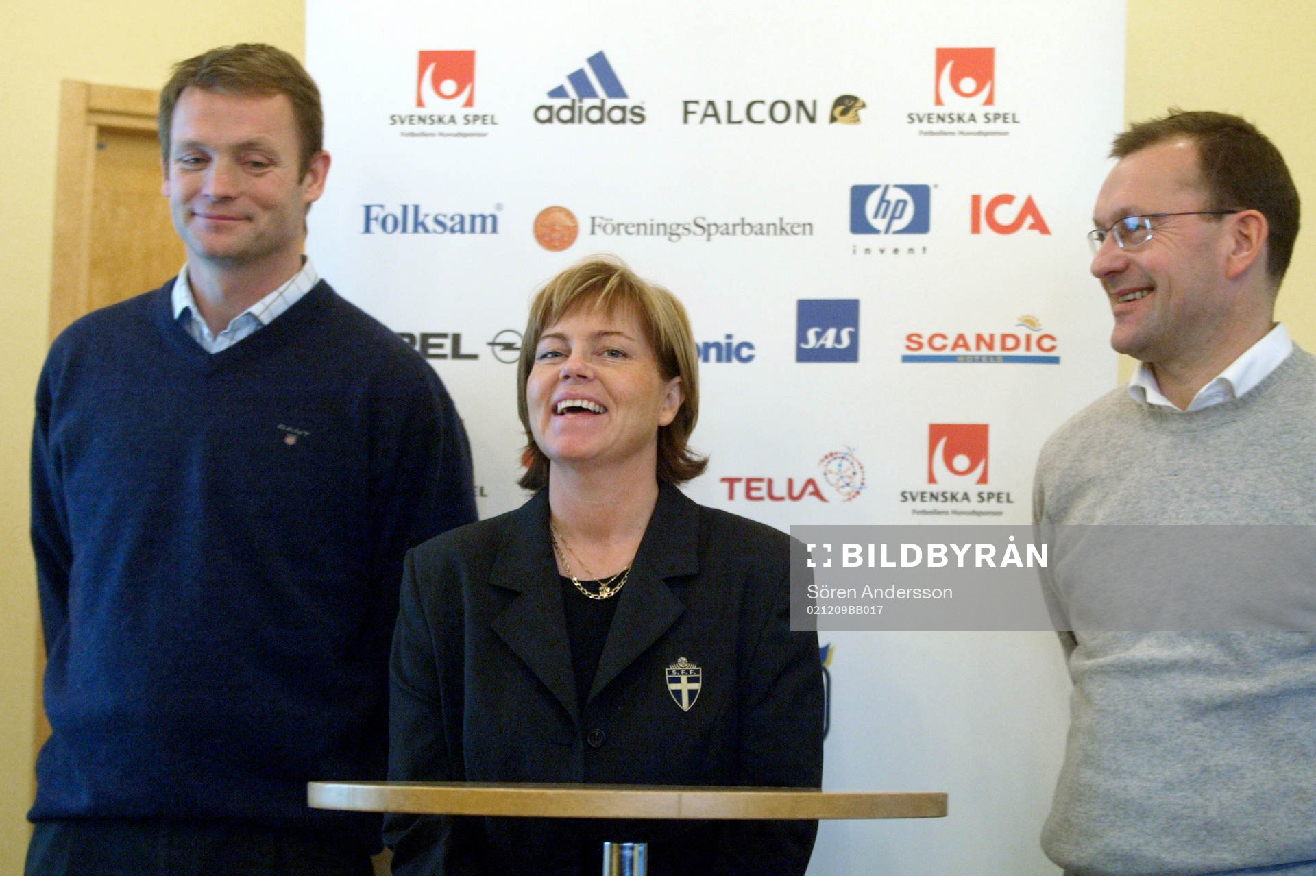 Torbjörn Nilsson, Marika Domanski-Lyfors och Stig