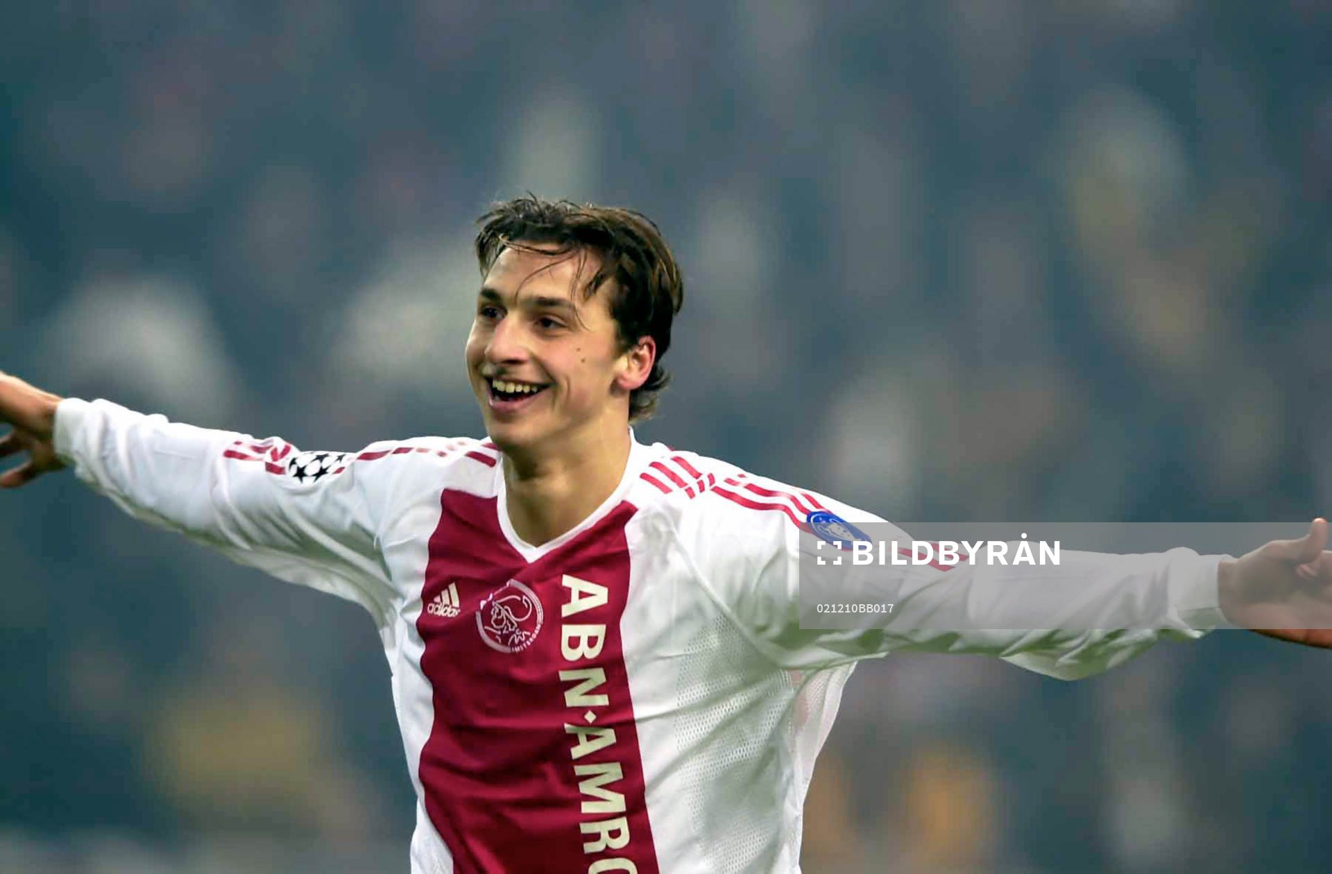 Zlatan Ibrahimovic jublar