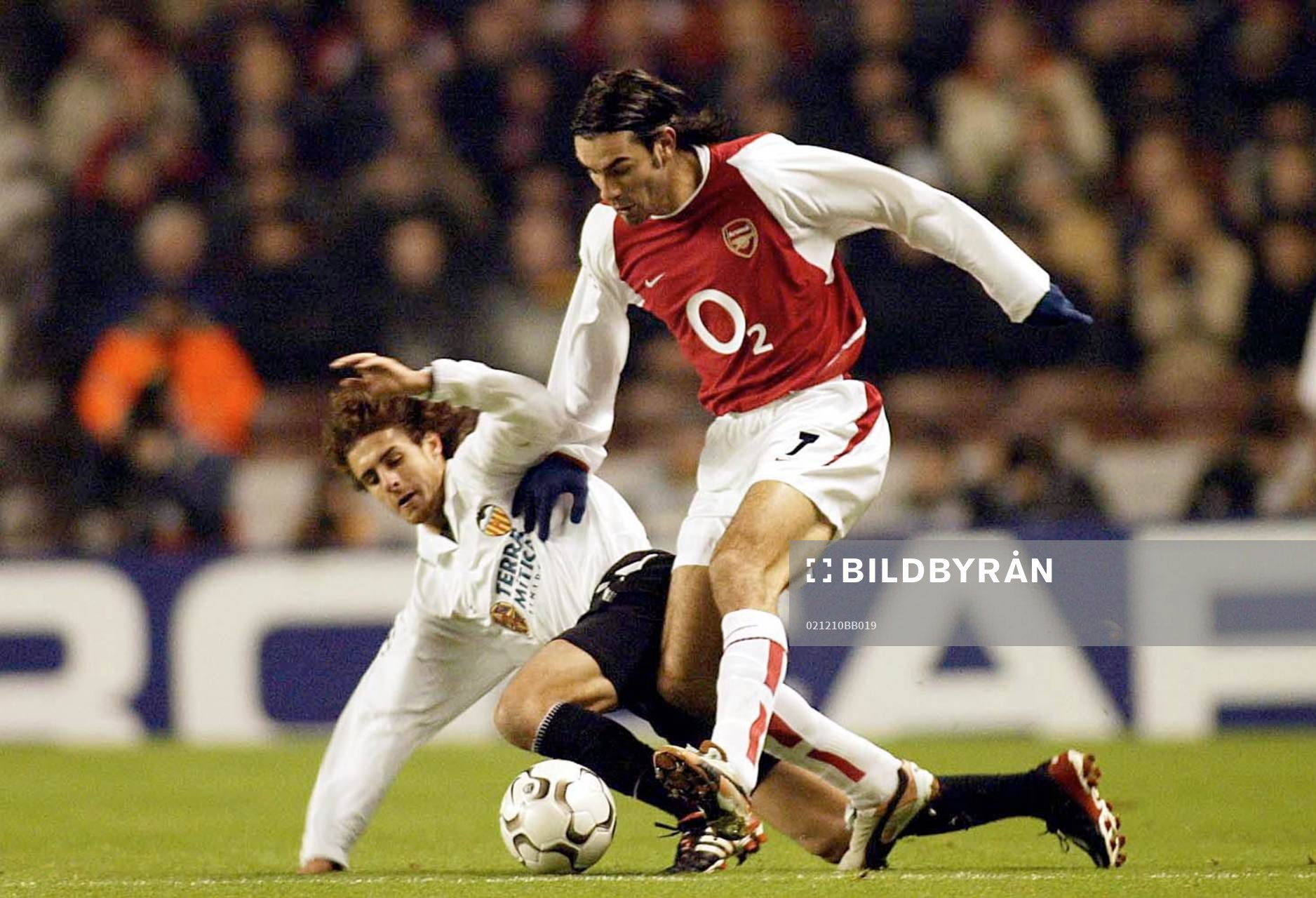 Robert PiresArsenal och Pablo Aimar Valencia