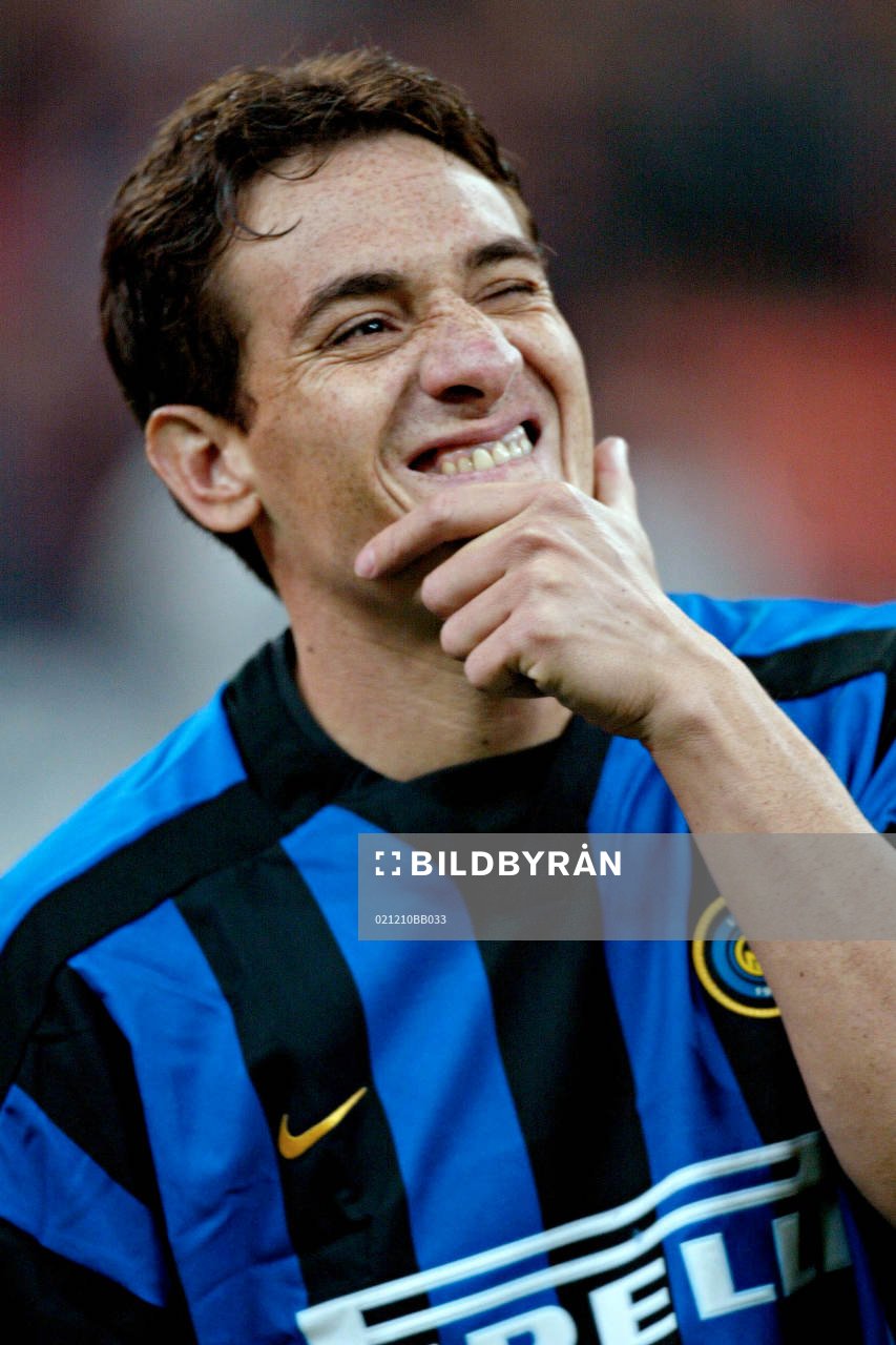  Carlos Gamarra, Inter. Porträtt.