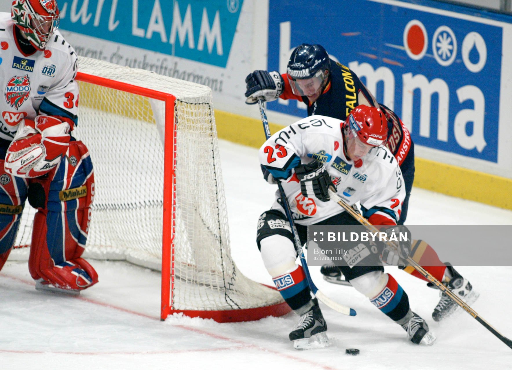 Juuso Riksman, målvakt, Modo, Magnus Hedlund, Modo och