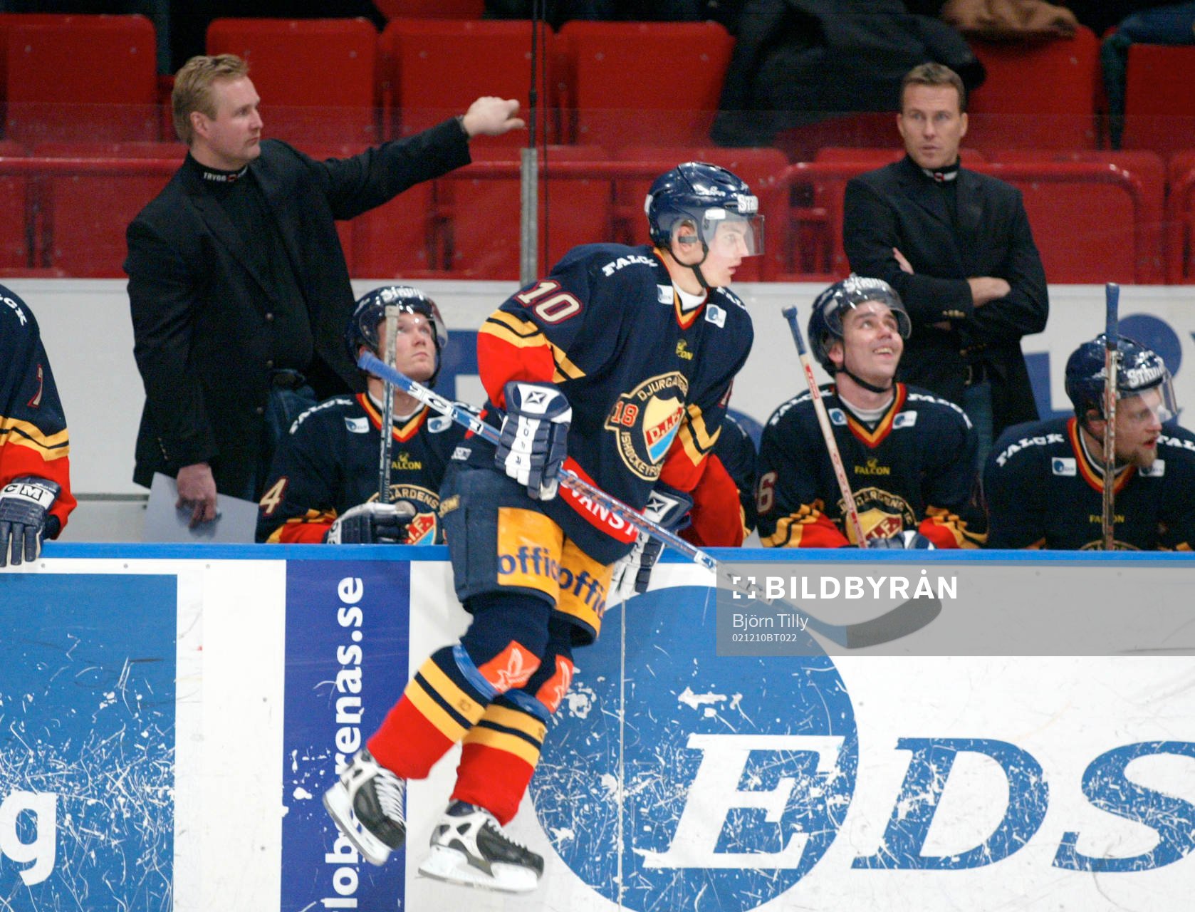 Robert Nordmark, Staffan Kronwall, Joakim Eriksson, Nichlas
