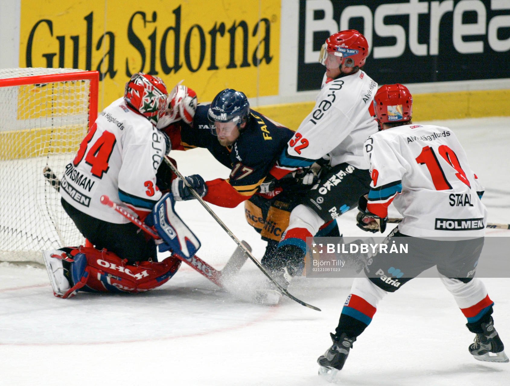 Juuso Riksman, målvakt, Modo, Mathias Tjärnqvist,