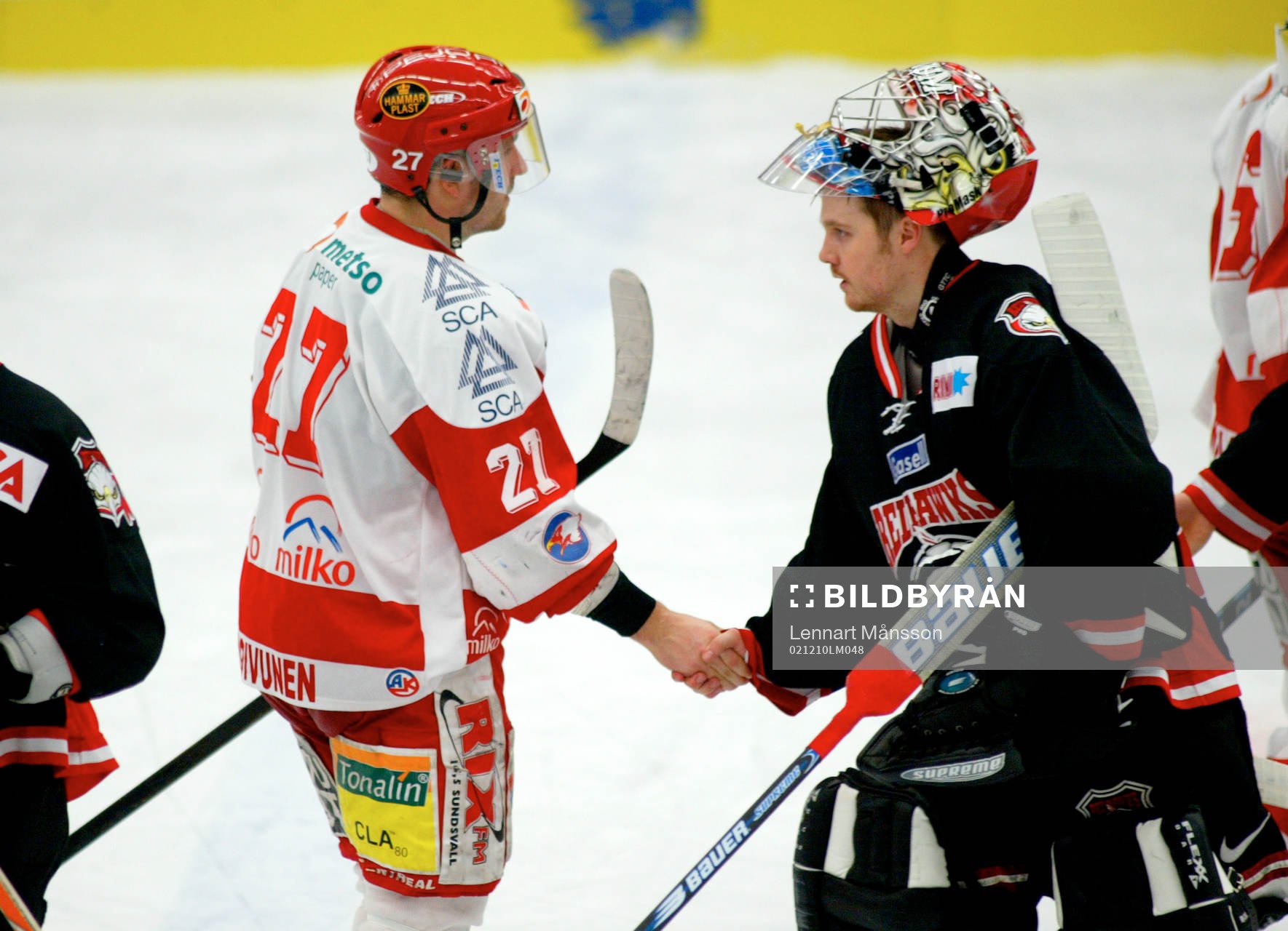 Robert Borgqvist, målvakt, Malmö, Toni Koivunen, Timrå.