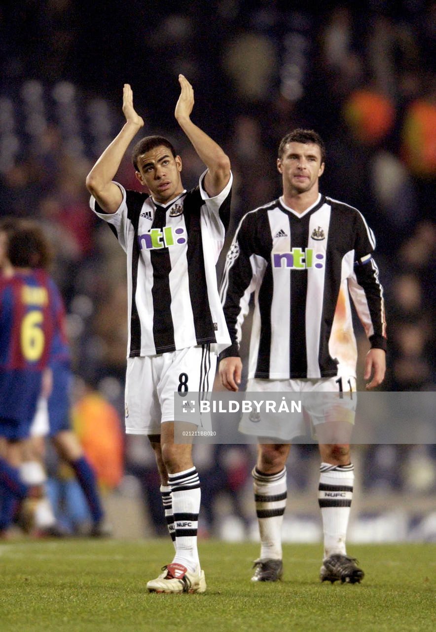 Kieron Dyer and Gary Speed, Newcastle