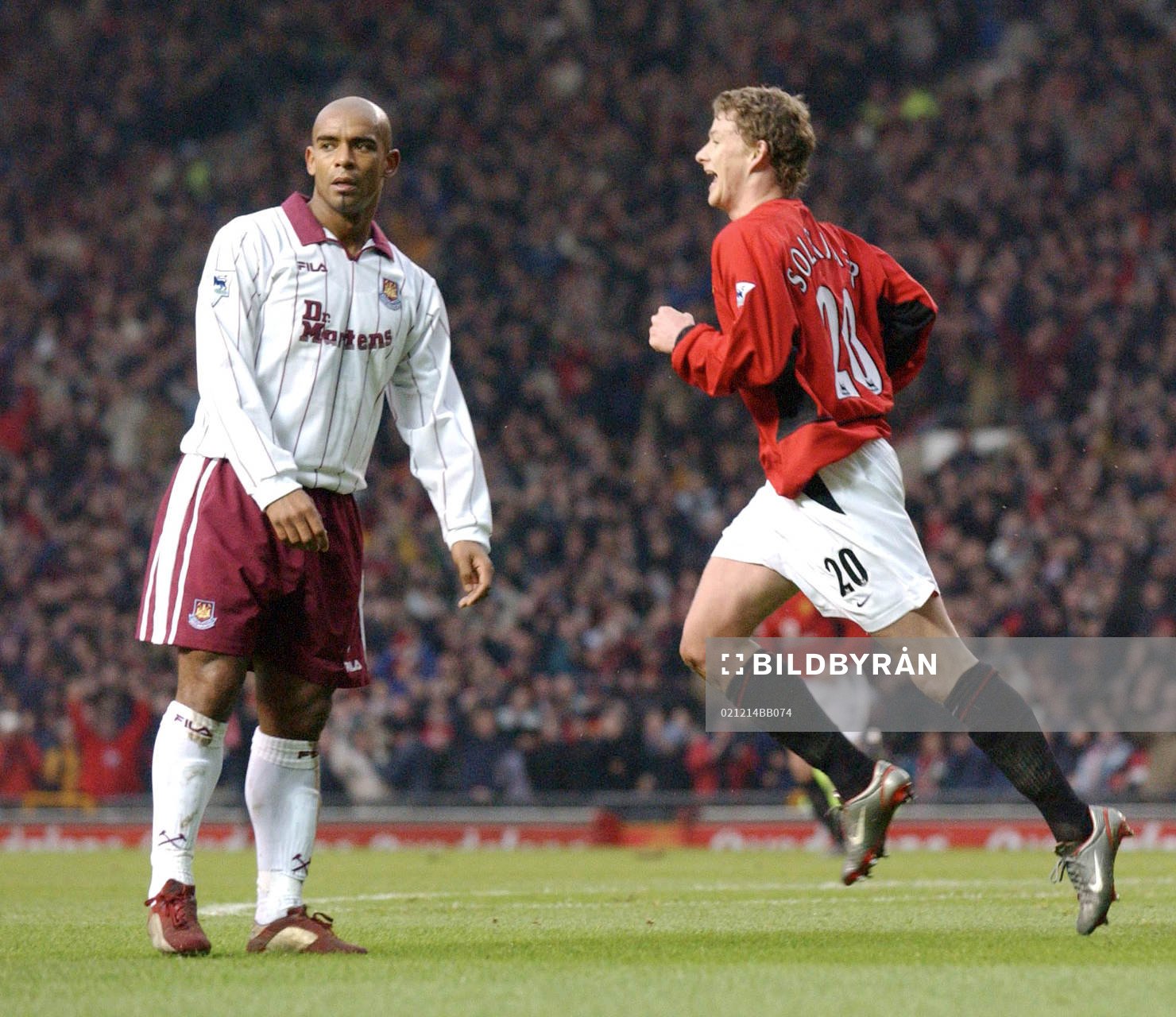 Fotboll, engelsk, Premier League, Manchester United - West
