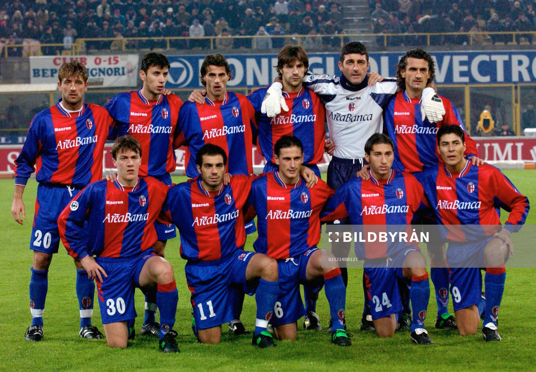 Fotboll, italiensk, serie A, Bologna, lagbild