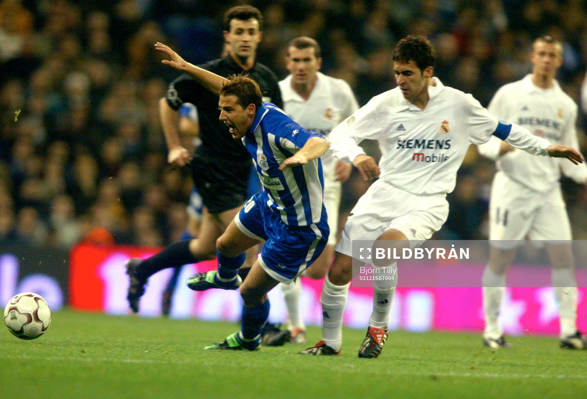 Alex, Recreativo och Raul, Real Madrid