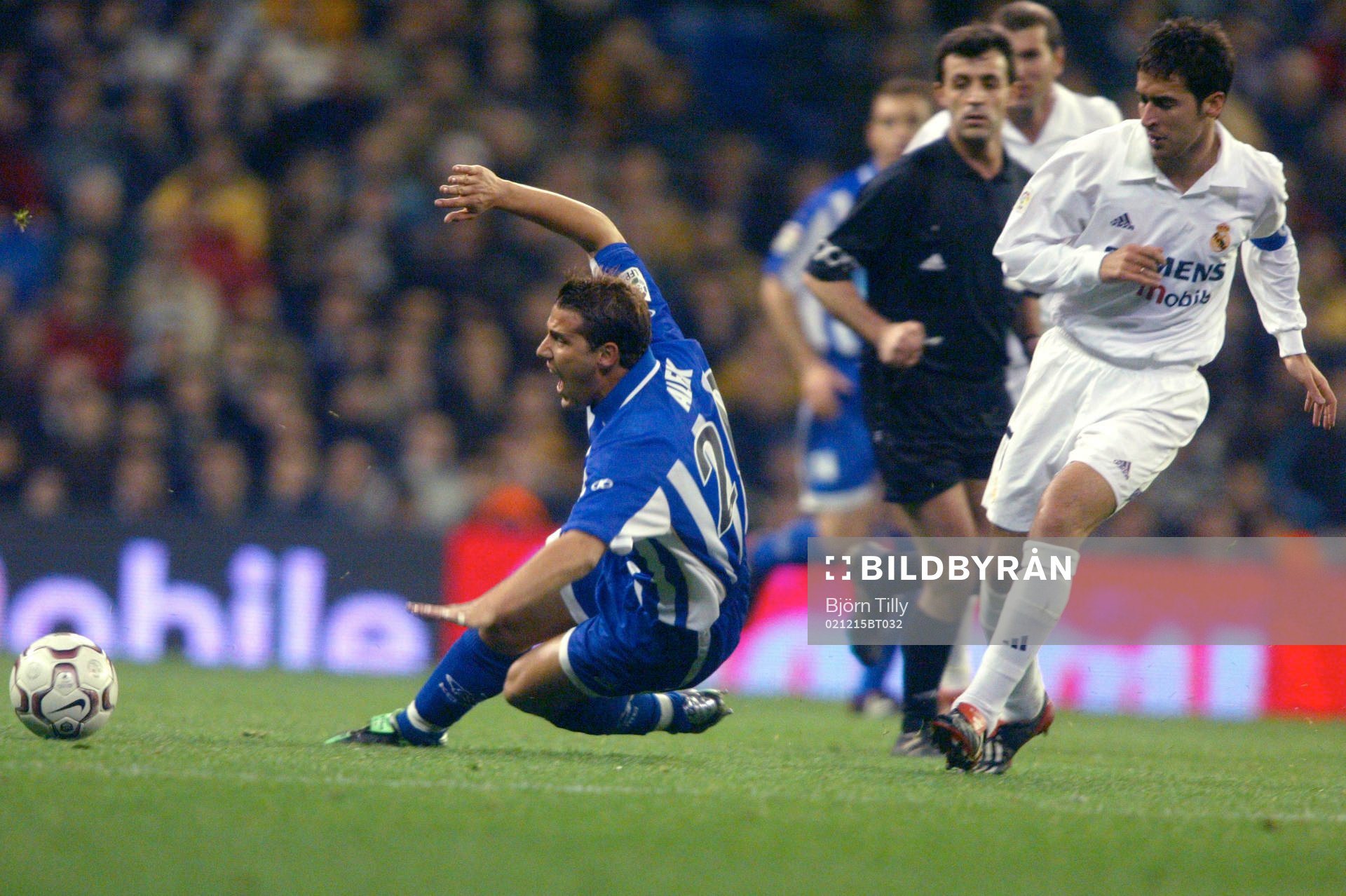 Alex, Recreativo och Raul, Real Madrid