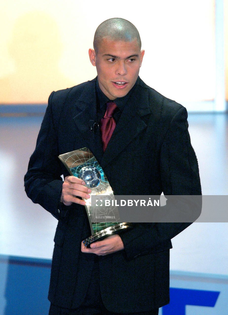 Fotboll, FIFA-gala, Ronaldo, Brasilien