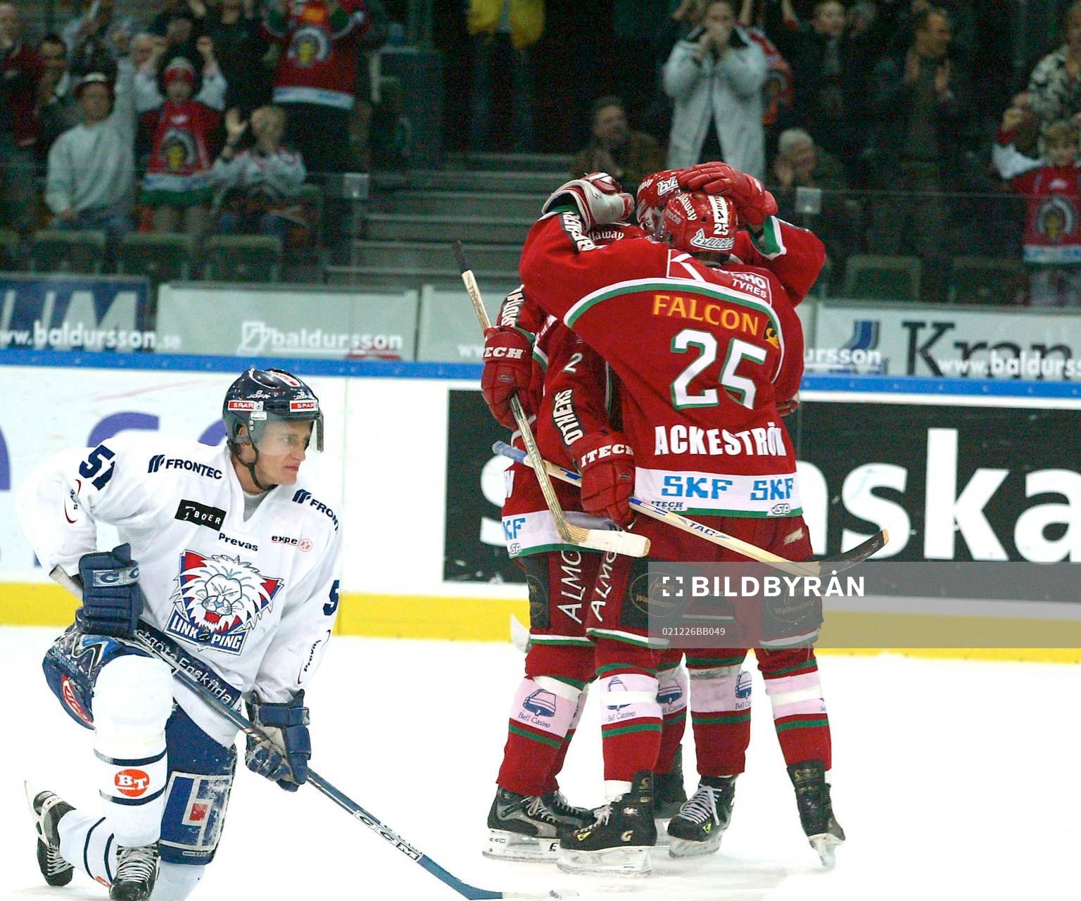 Mikael Håkansson, Linköping deppar och Frölunda jublar