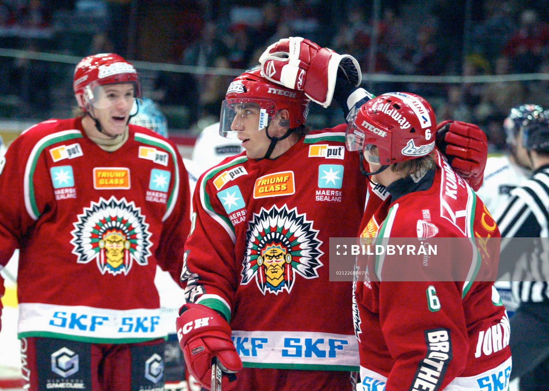 Magnus Kahnberg, Joel Lundqvist och Magnus Johansson,