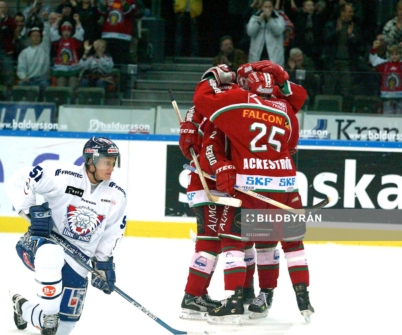 Mikael Håkansson, Linköping deppar och Frölunda jublar