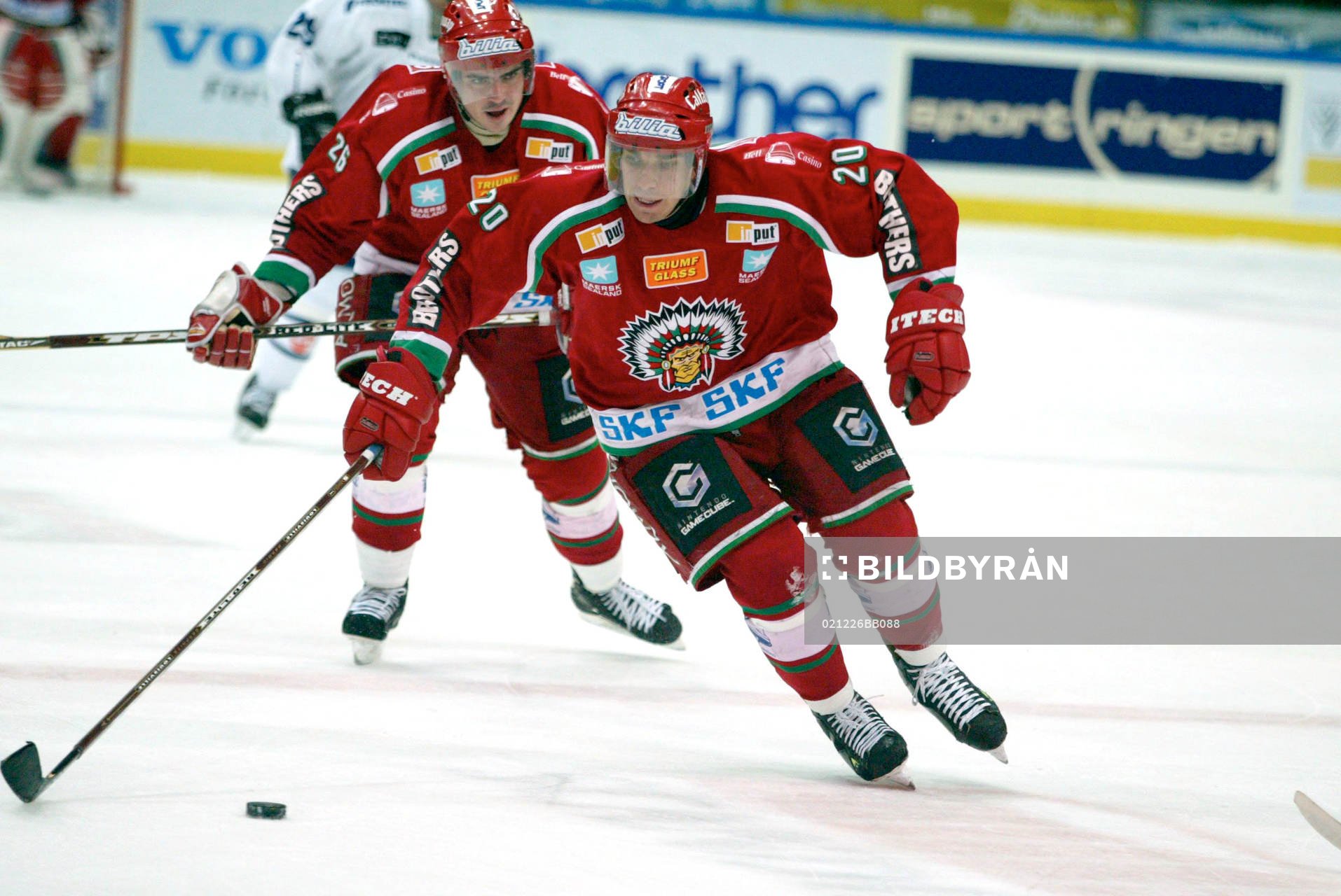 Joel Lundqvist och Peter Ström, Frölunda