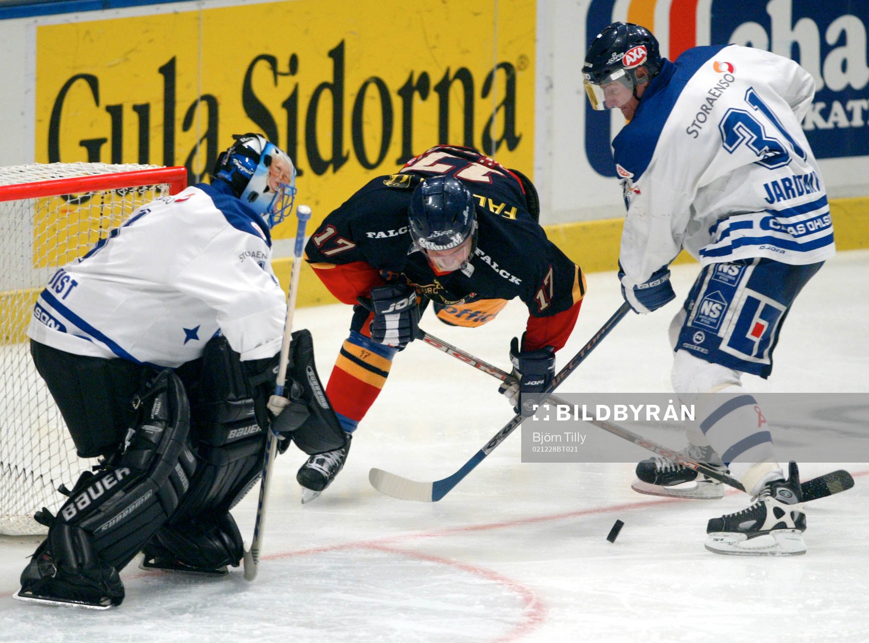 Petter Rönnqvist, målvakt, Leksand, Mathias Tjärnqvist,