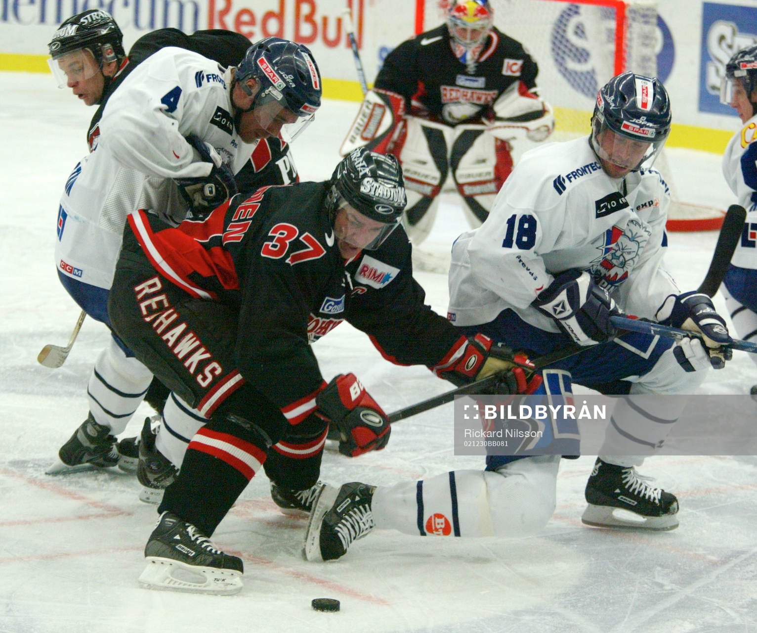 Petri Liimatainen, Magnus Gästrin och Thomas Johansson