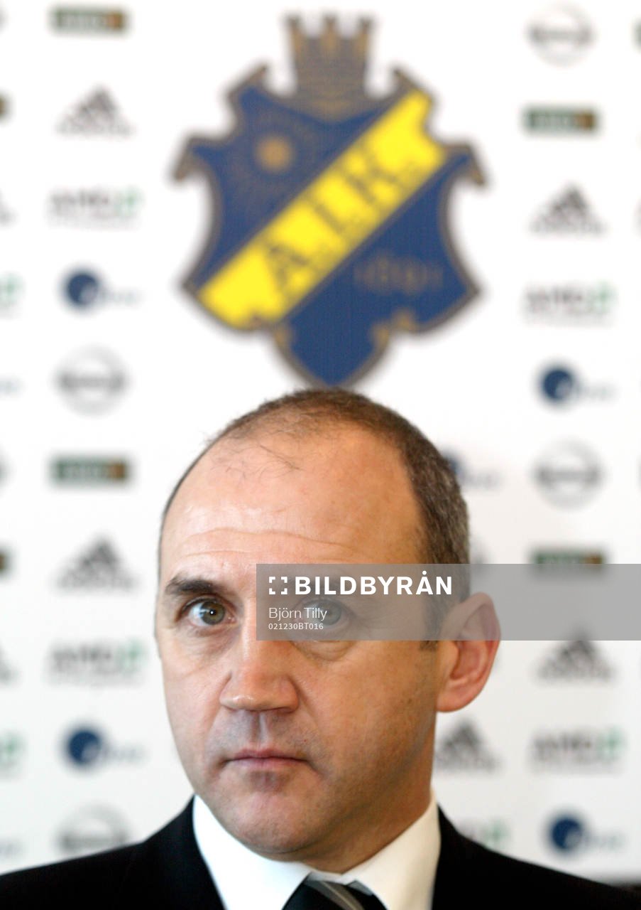 Fotboll, Allsvenskan, Presskonferens AIK: Richard Money, tränare AIK
