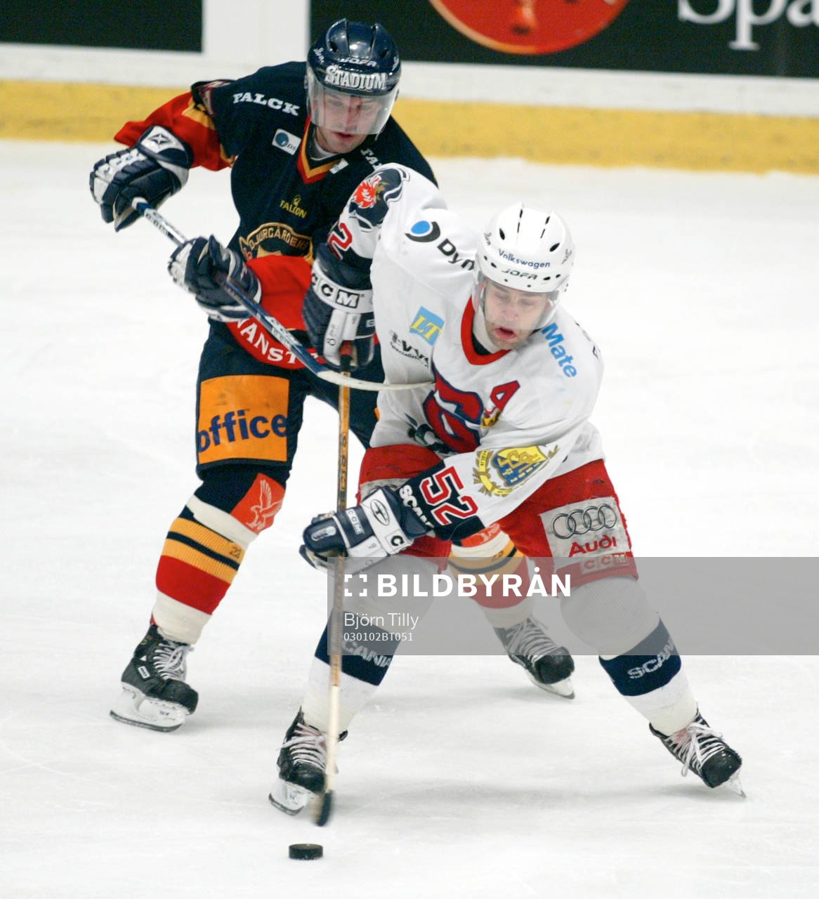 Fredrik Lindquist, Djurgården och Peter Larsson,
