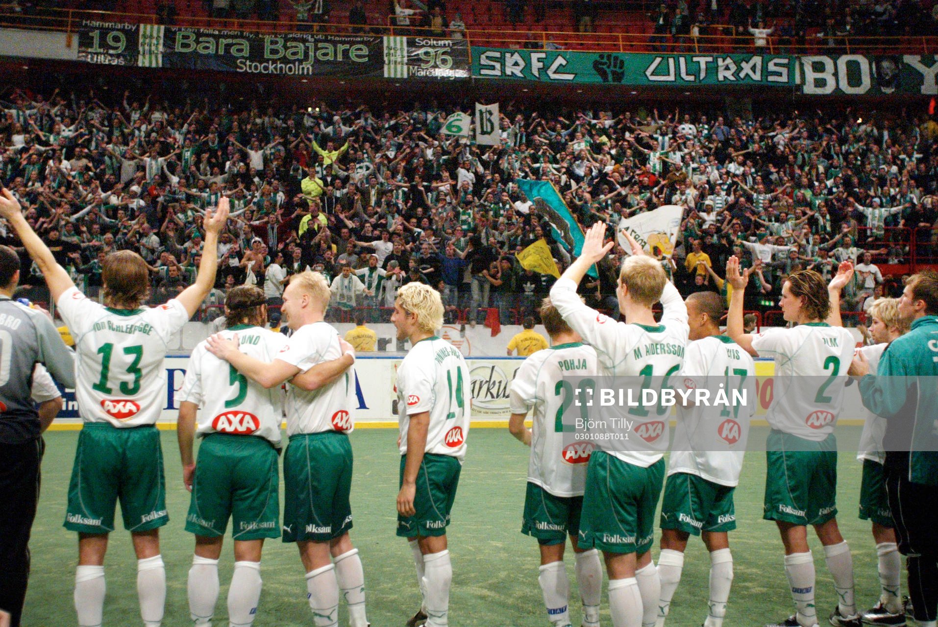 Hammarby tackar sina supporters