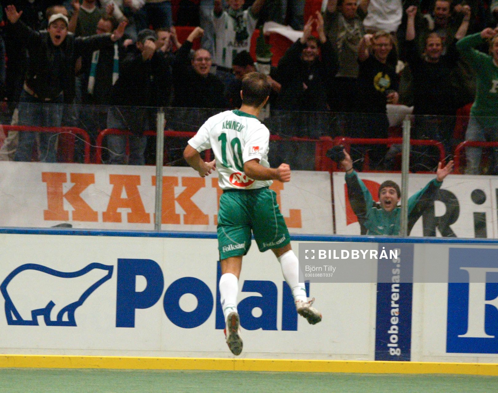 Kennedy Bakircioglu, Hammarby jublar åt Hammarbyklacken