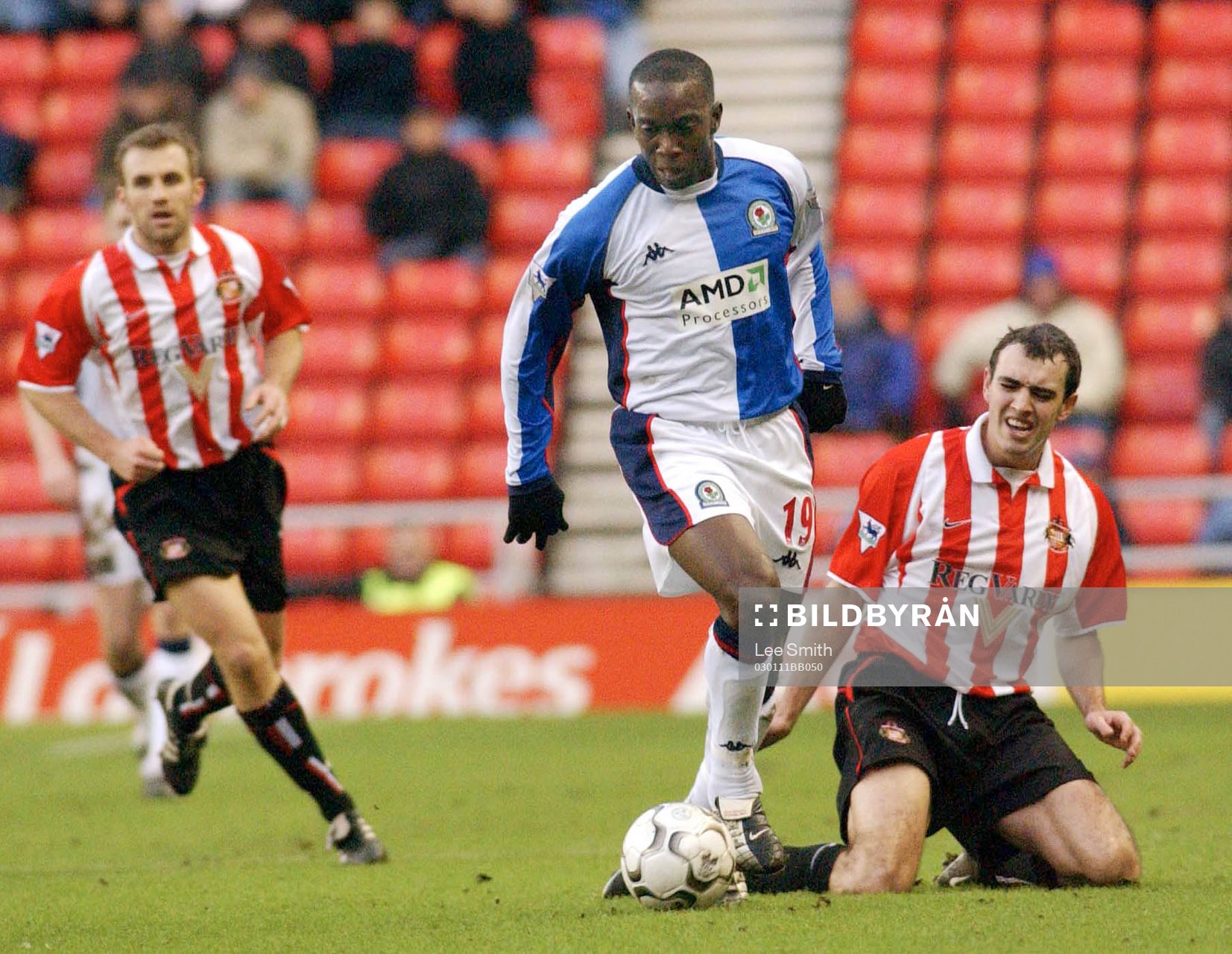 Dwight Yorke, Blackburn och Gavin McCann, Sunderland