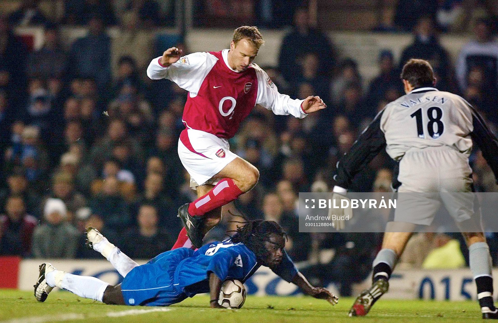Ferdinand Coly, Birmingham och Dennis Bergkamp, Arsenal