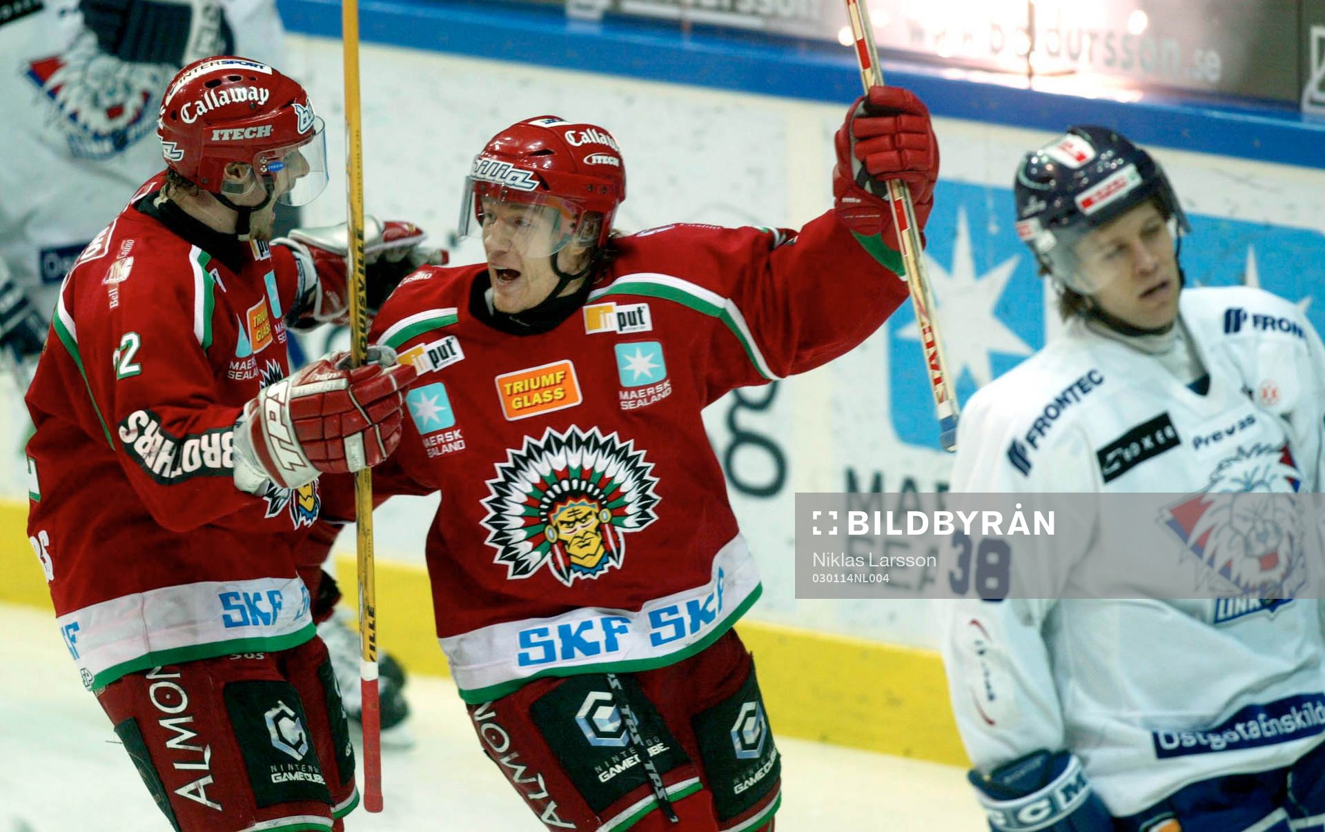 Niklas Andersson, Frölunda jublar