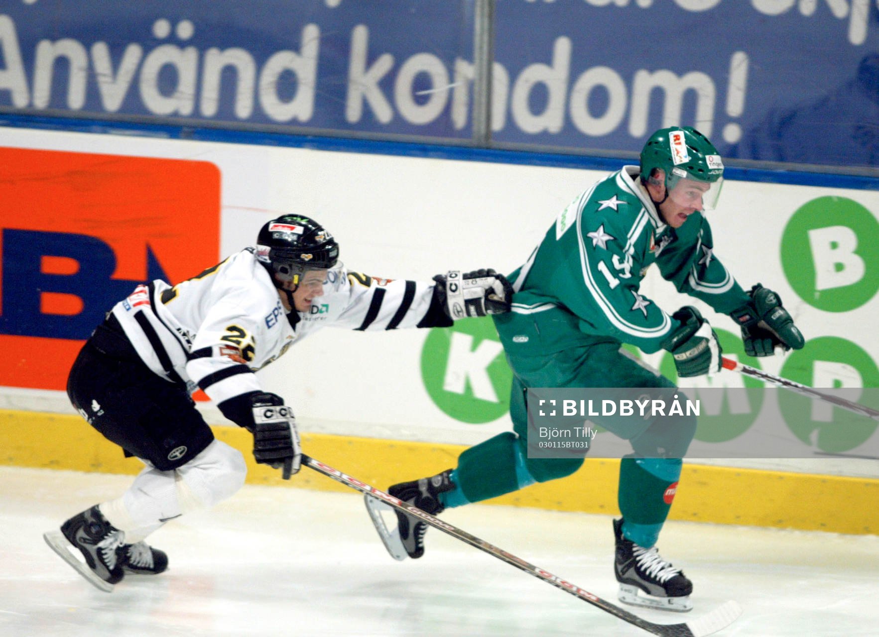 Mattias Beck, AIK och Andreas Lindh, Hammarby