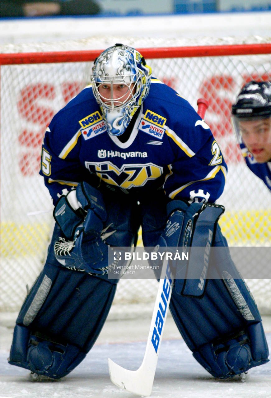 Boo Ahl, målvakt, HV 71