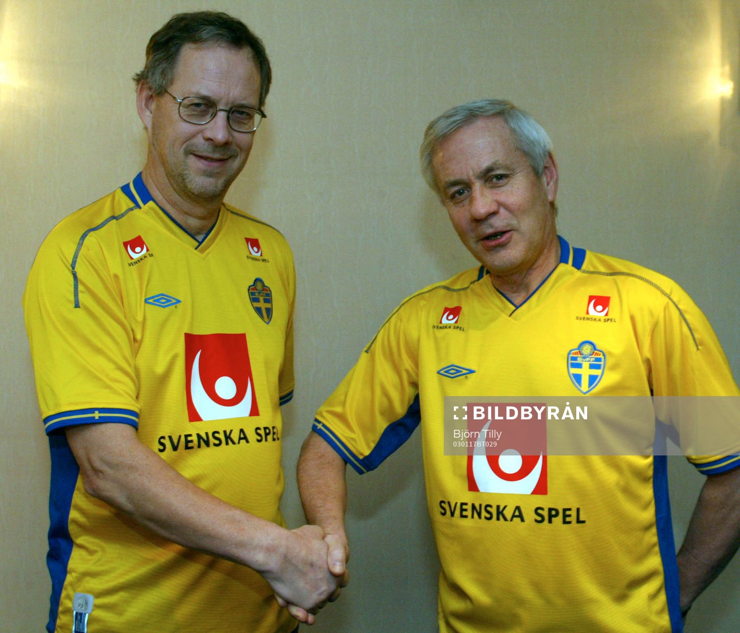 Lars Lagerbäck och Ove Kindvall