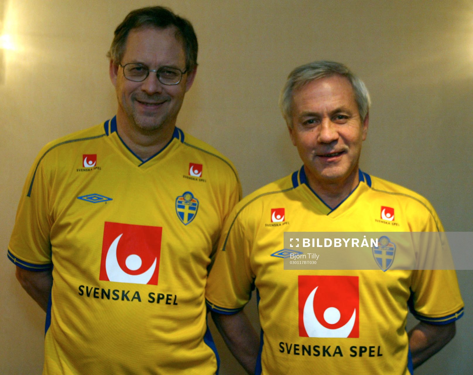 Lars Lagerbäck och Ove Kindvall