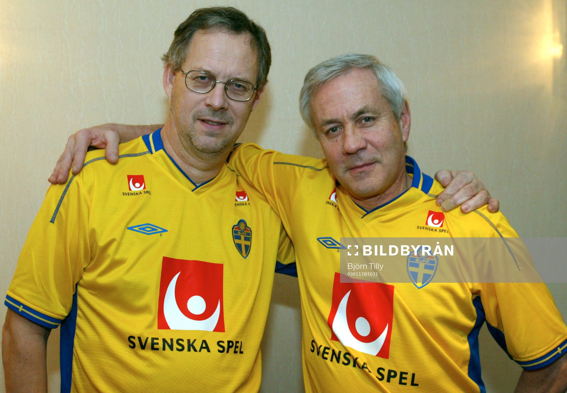 Lars Lagerbäck och Ove Kindvall