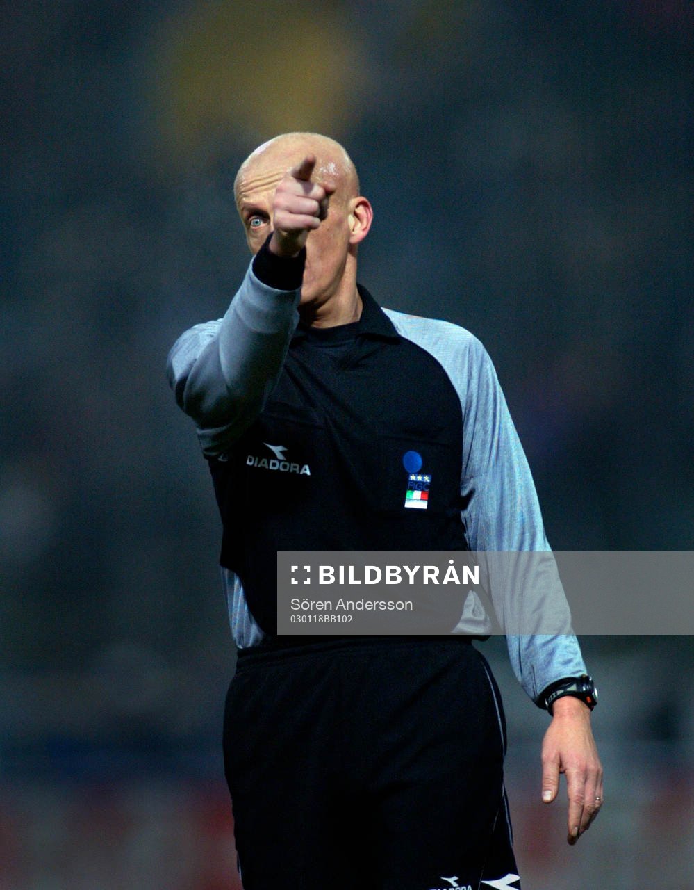 Pierluigi Collina, domare