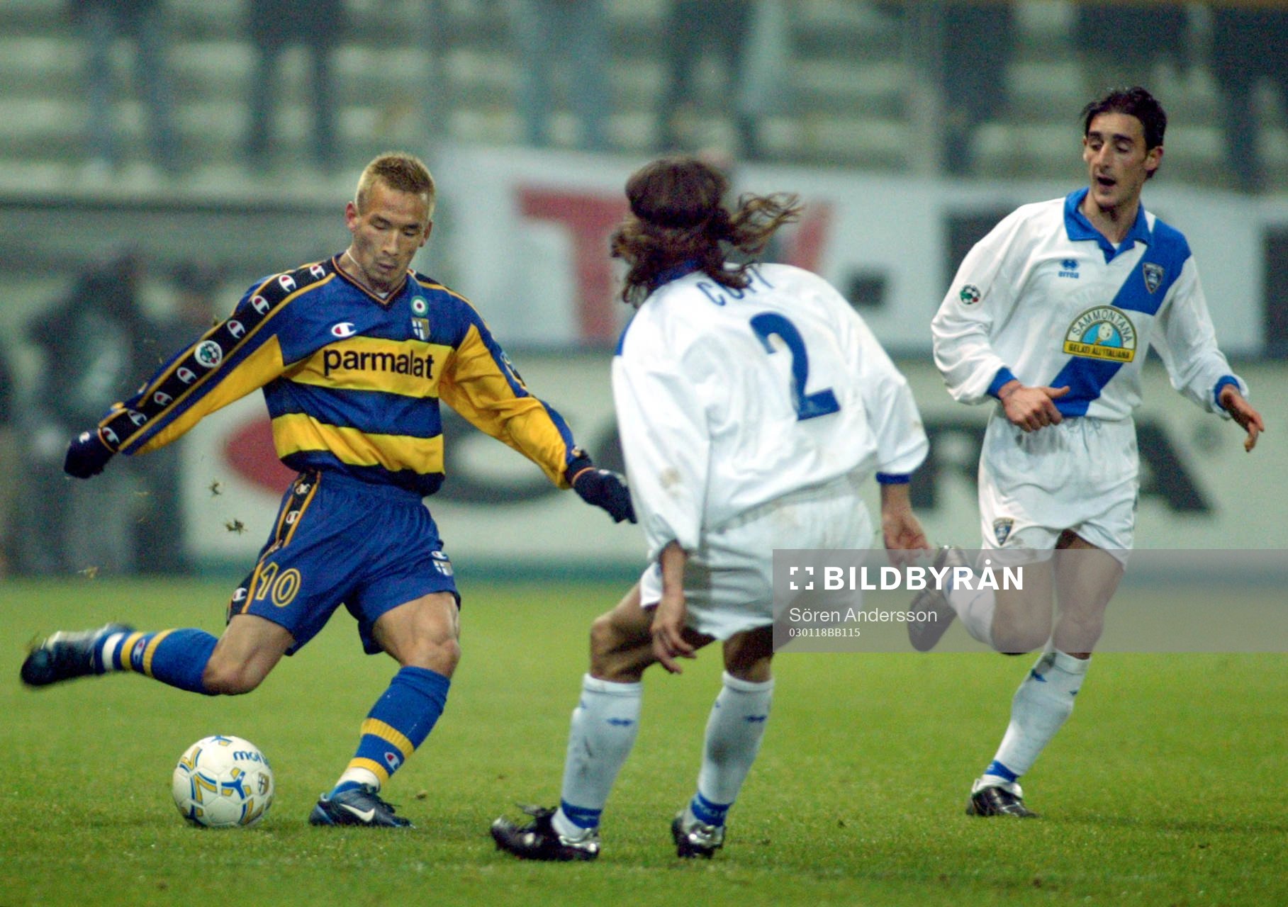 Hidetoshi Nakata, Parma och Andrea Cupi, Empoli