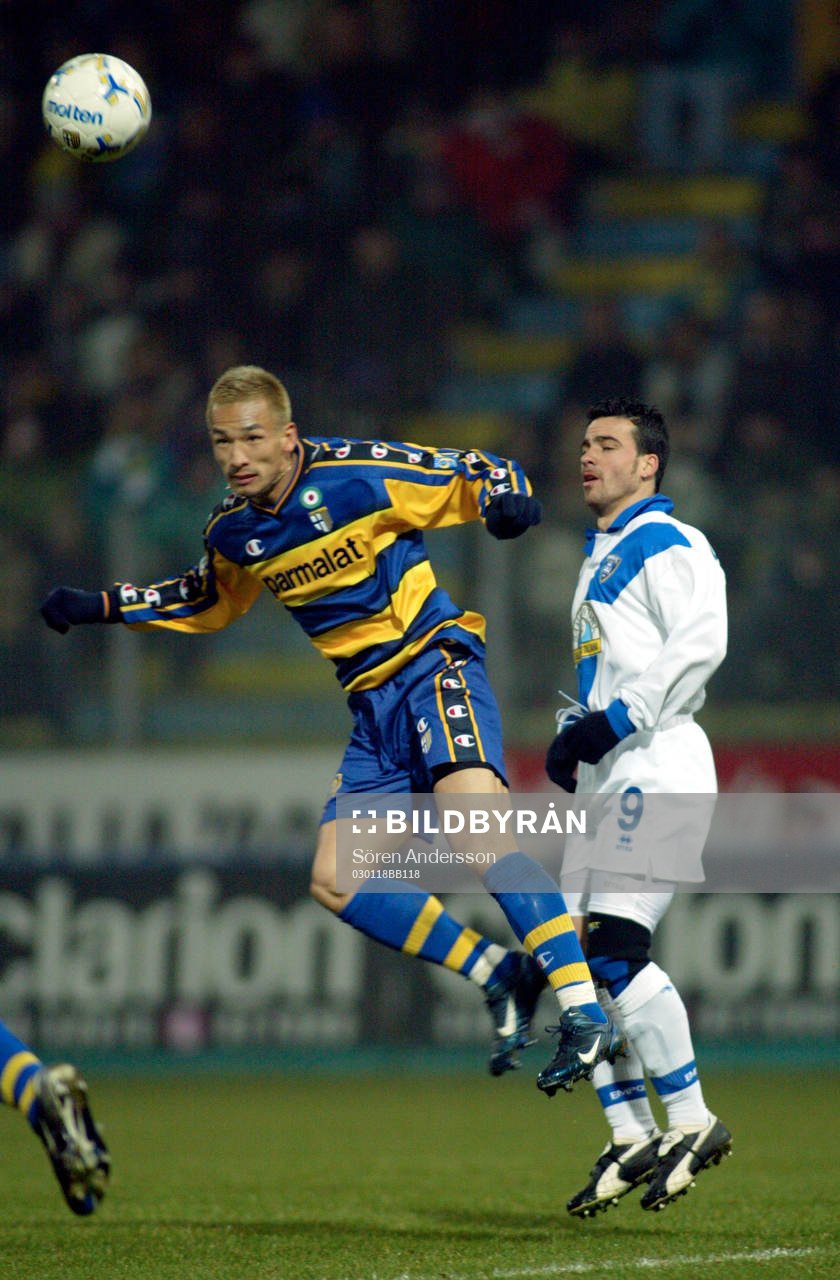 Hidetoshi Nakata, Parma och Antonio Di Natale, Empoli