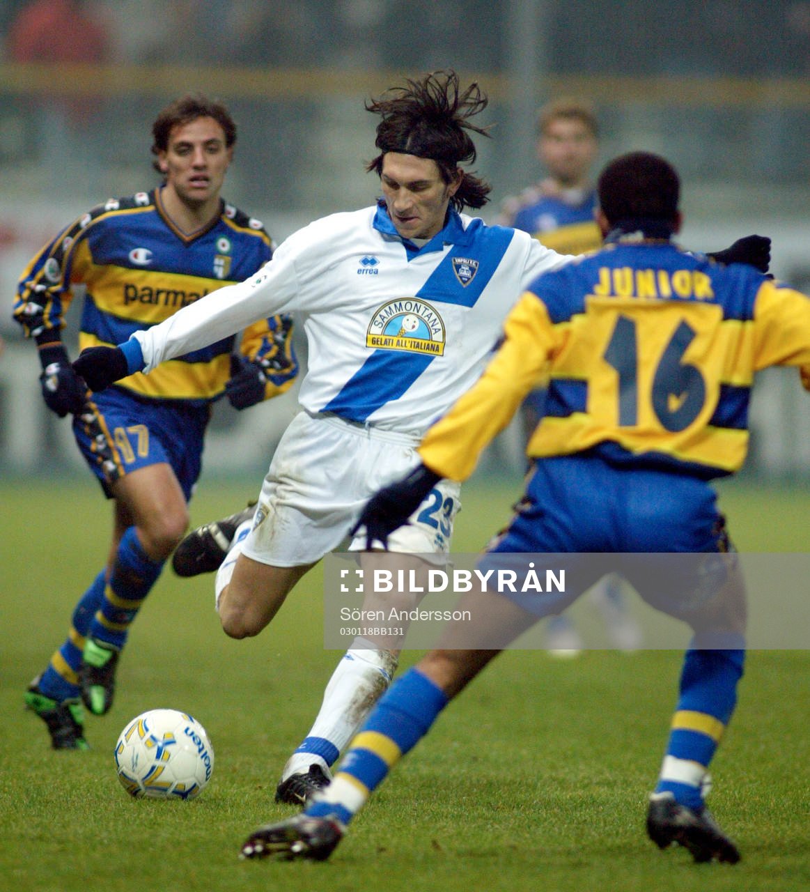  Ighli Vannucchi, Empoli och Emanuele Filippini och Junior, Parma