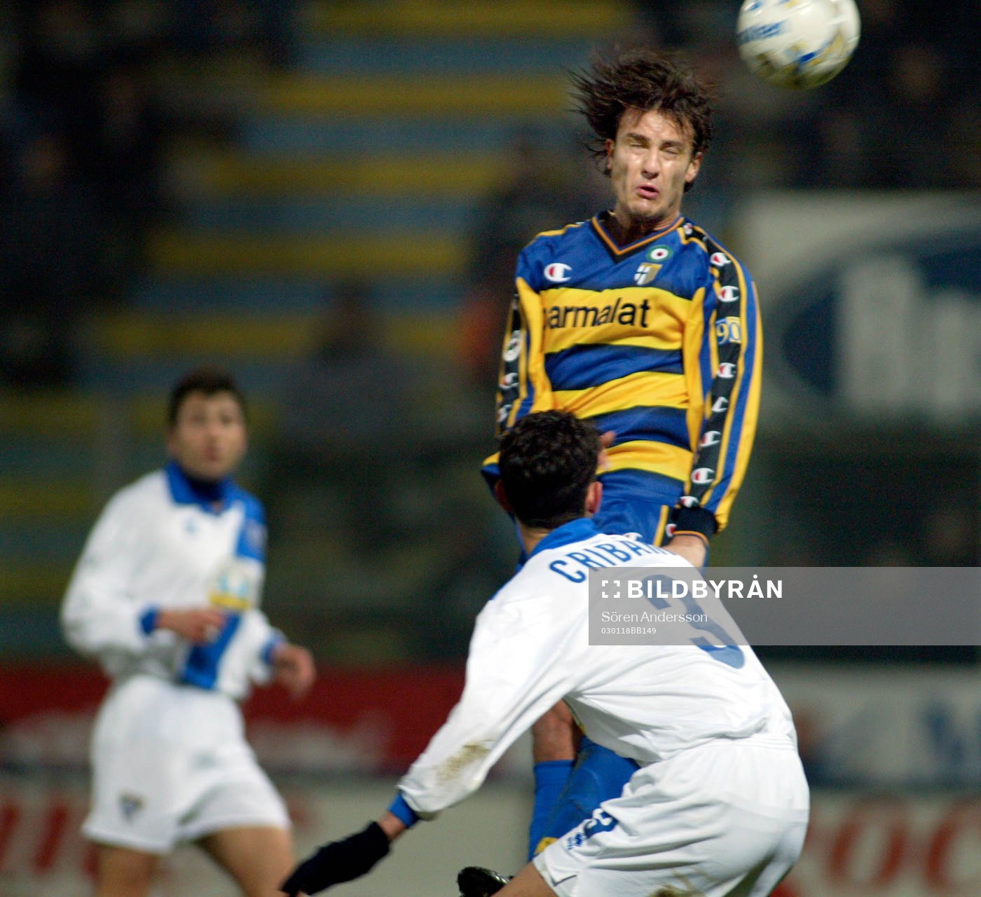 Alberto Gilardino, Parma och Cribari Emilson Sanchez, Empoli