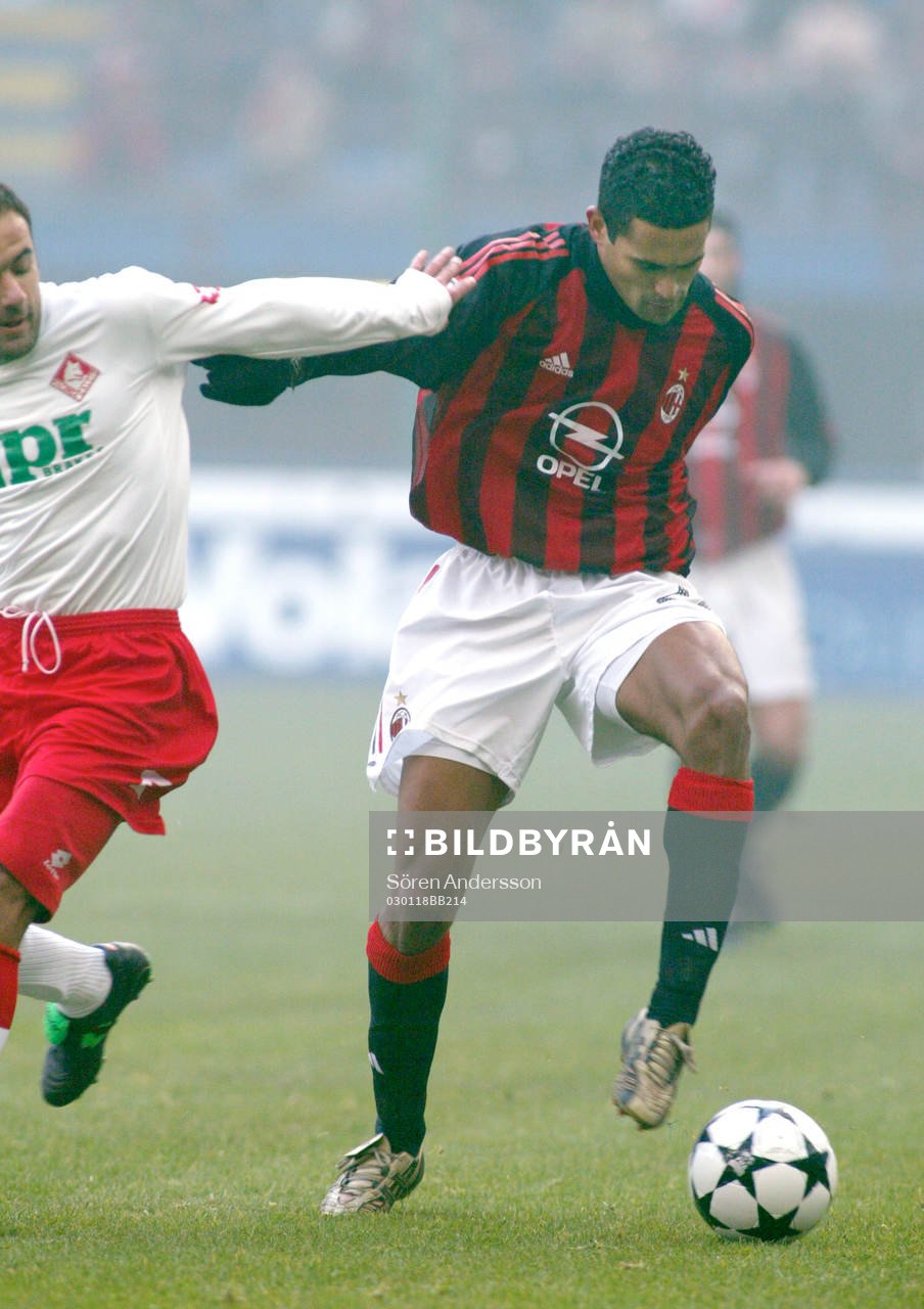 Serginho, Milan och Dario Hubner, Piacenza
