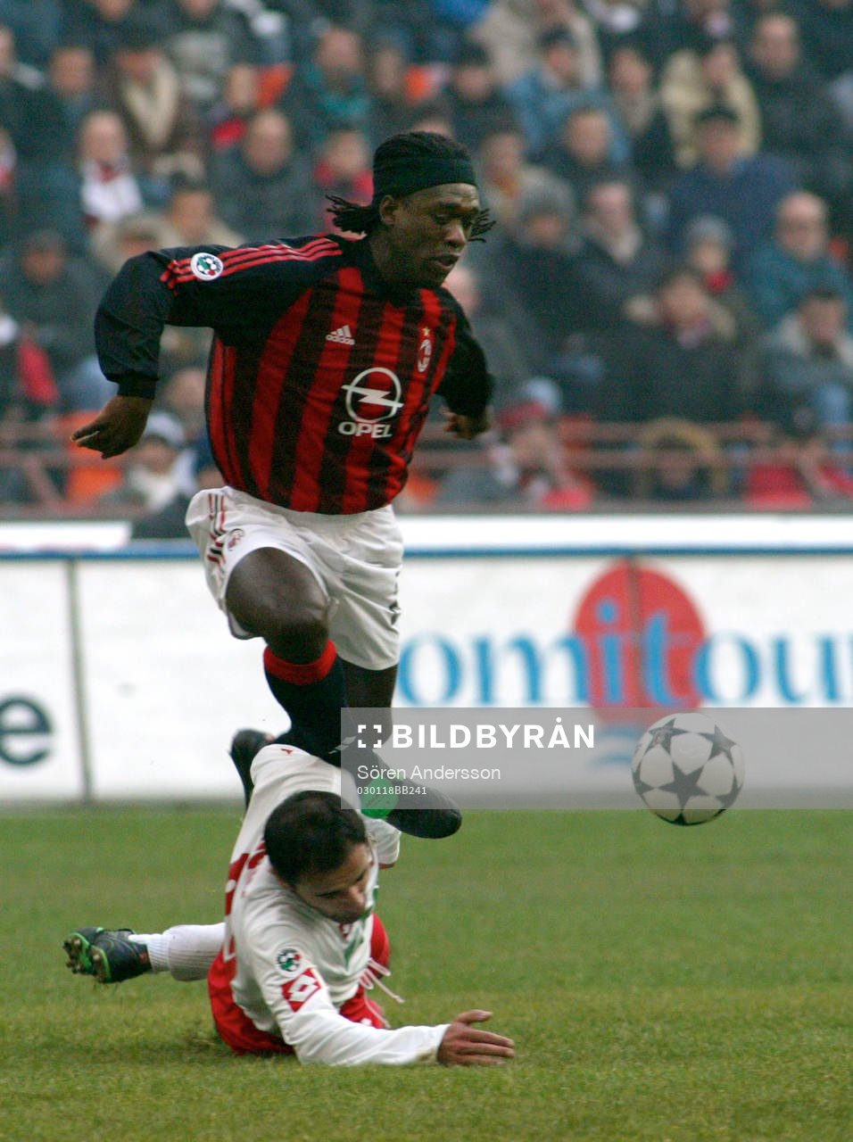 Clarence Seedorf, Milan och Luigi Riccio, Piacenza
